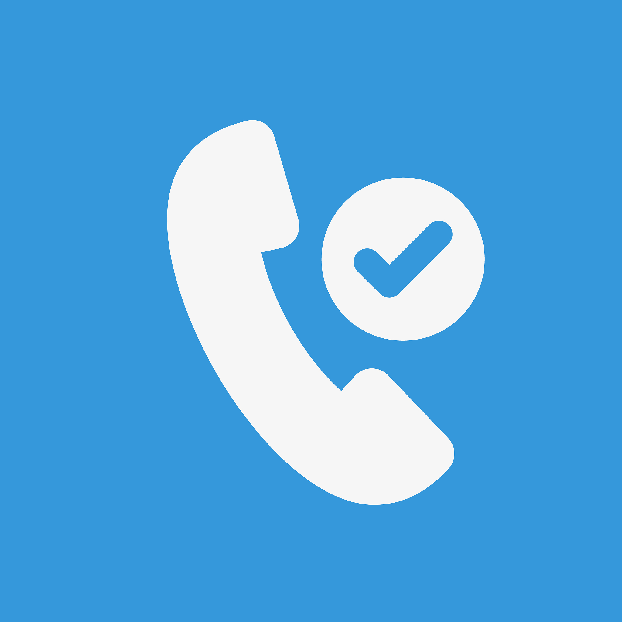 phone call icon, technology icon with check sign. phone call ico