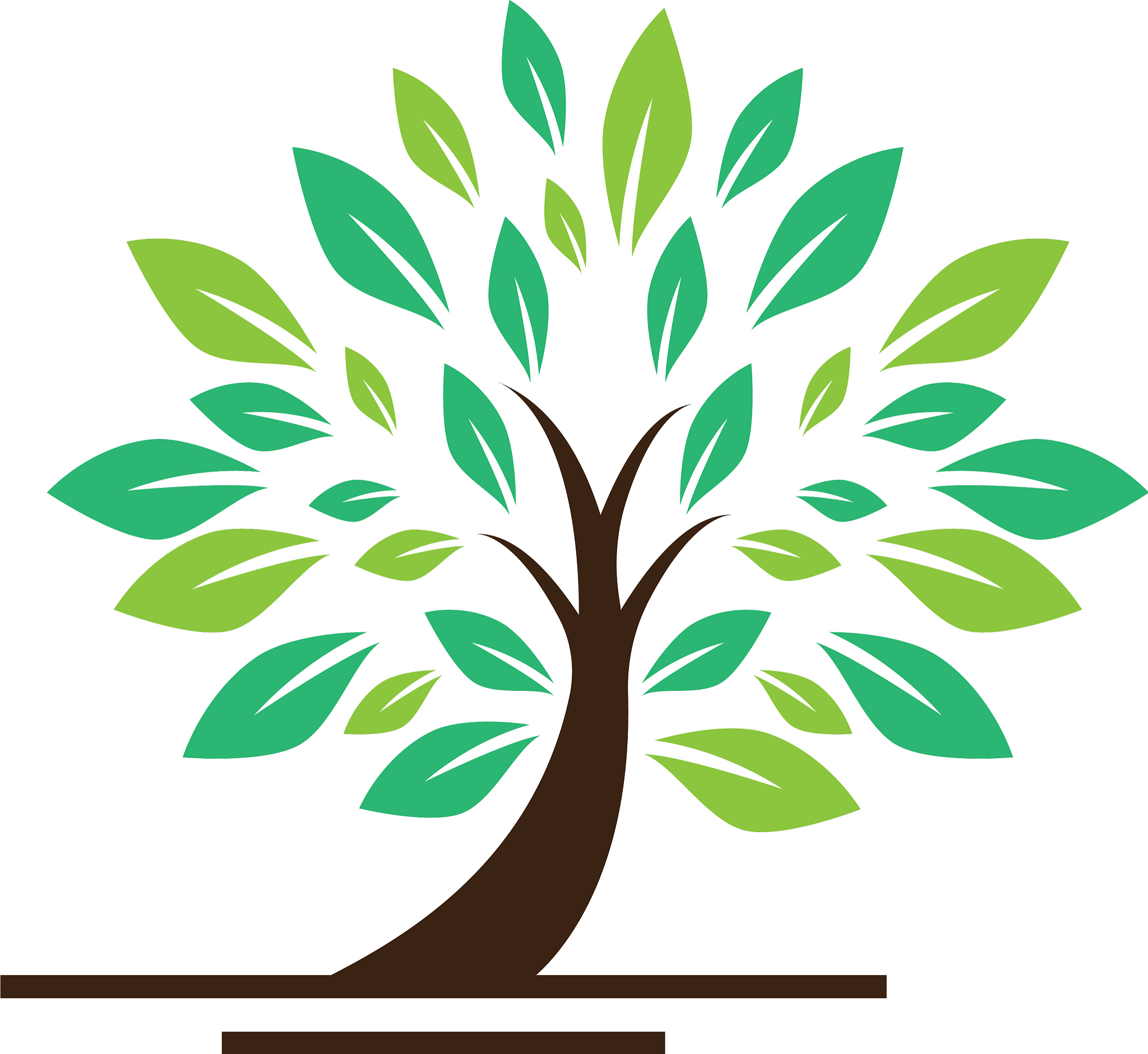 tree logo template icon