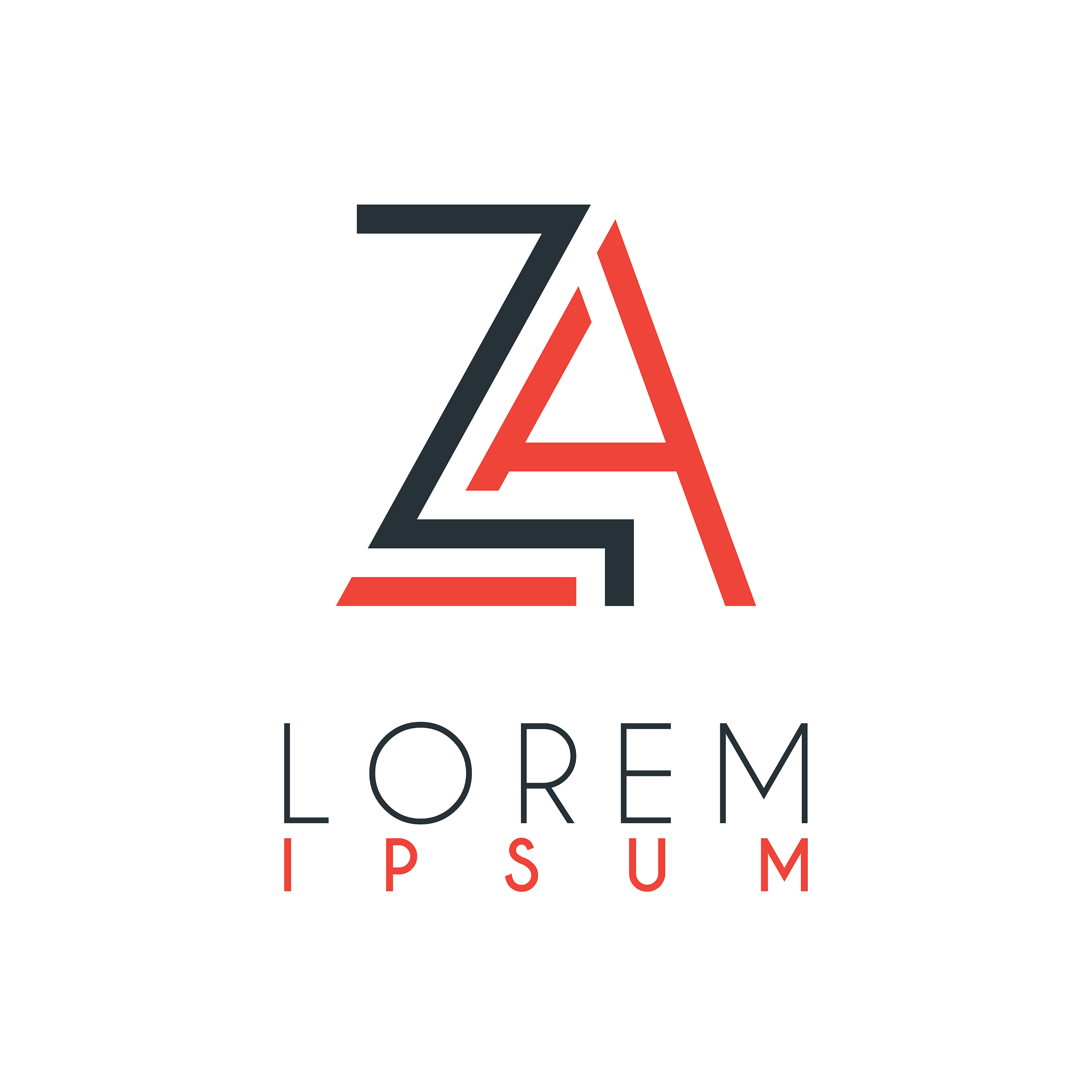 the logo between letter z and letter a or za