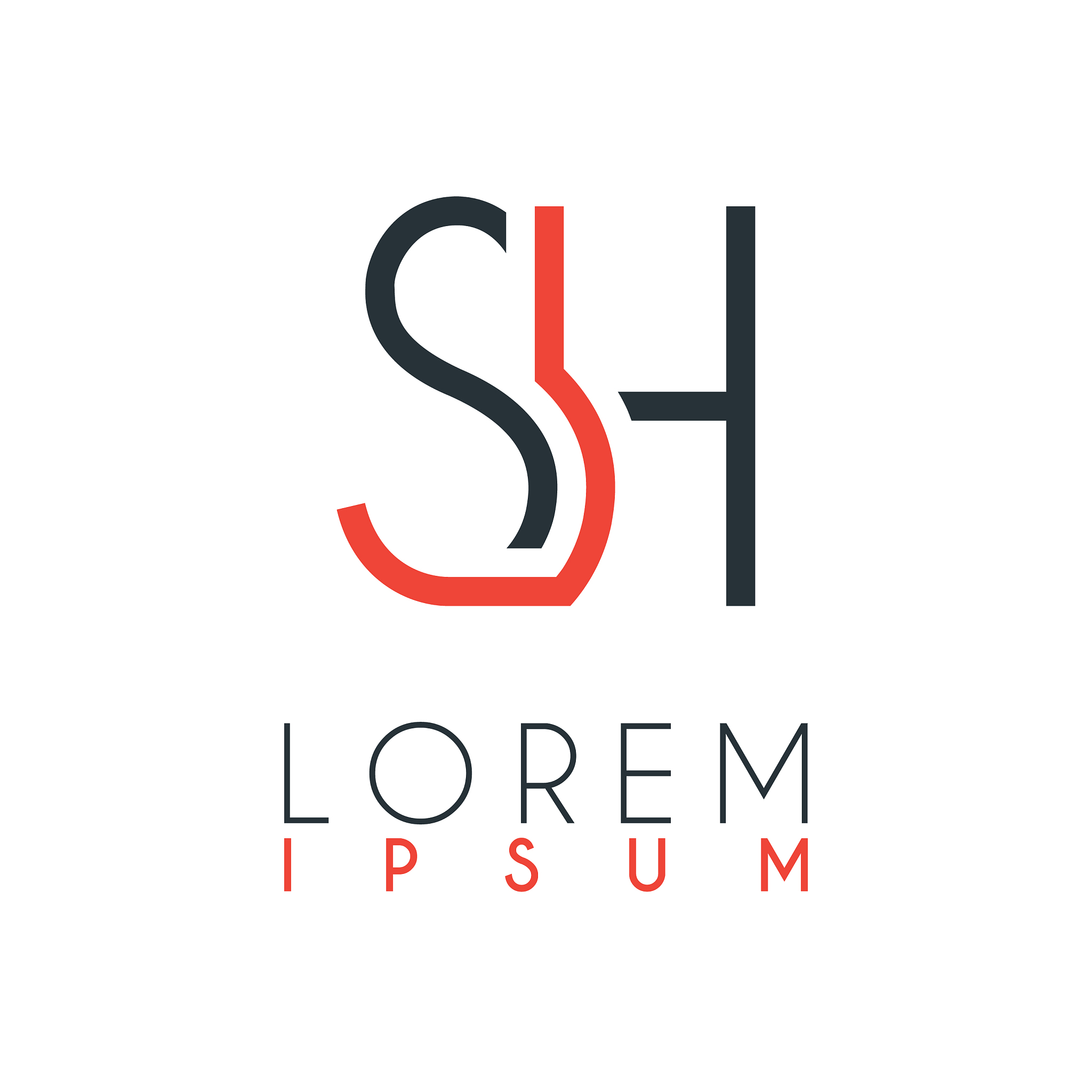 the logo between letter s and letter h or sh