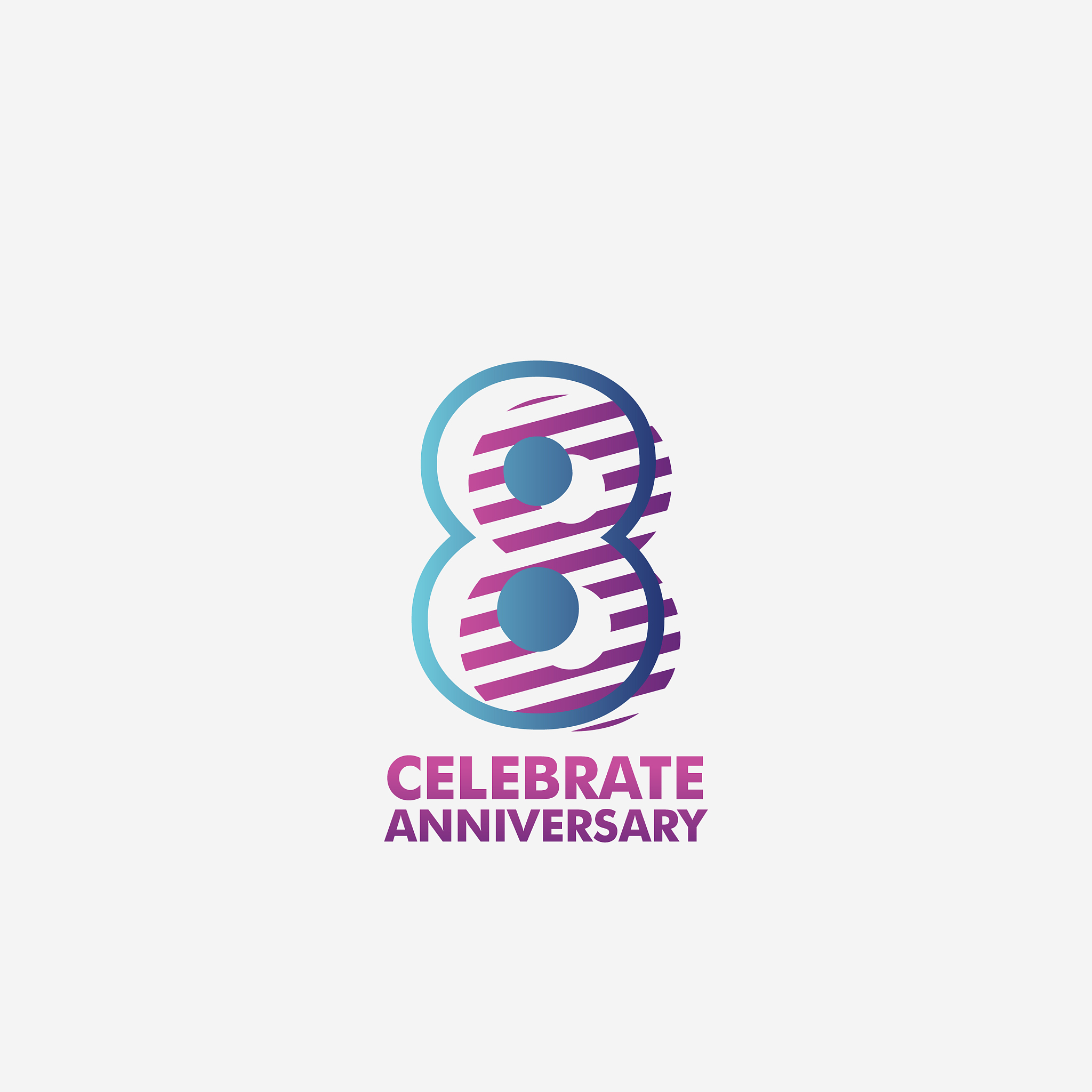 周年纪念,模板,数字<strong>8</strong>,商务,请柬,事件,婚礼,现代,品牌名称,蜘蛛网