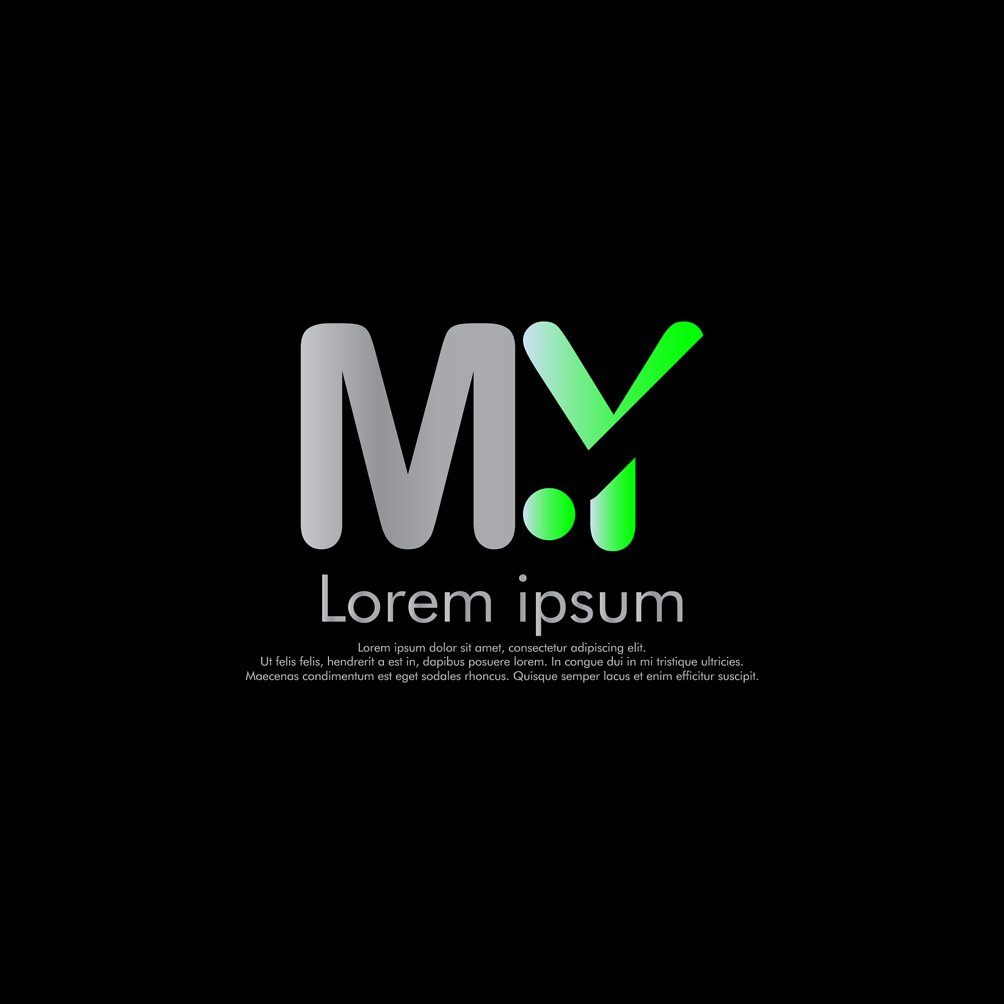 m y my initial abstract logo concept