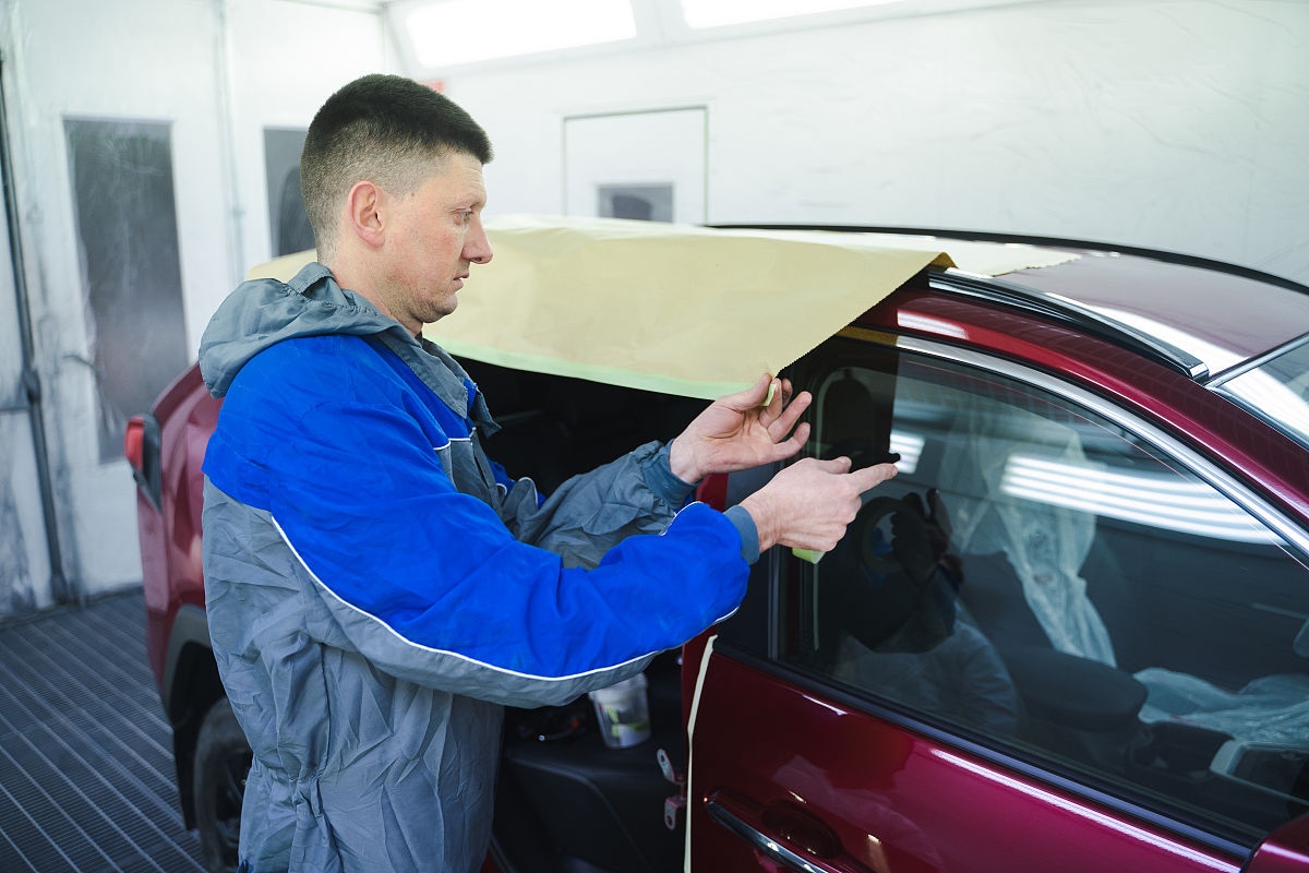 汽车ABC柱贴膜实训：目的、要求及技巧