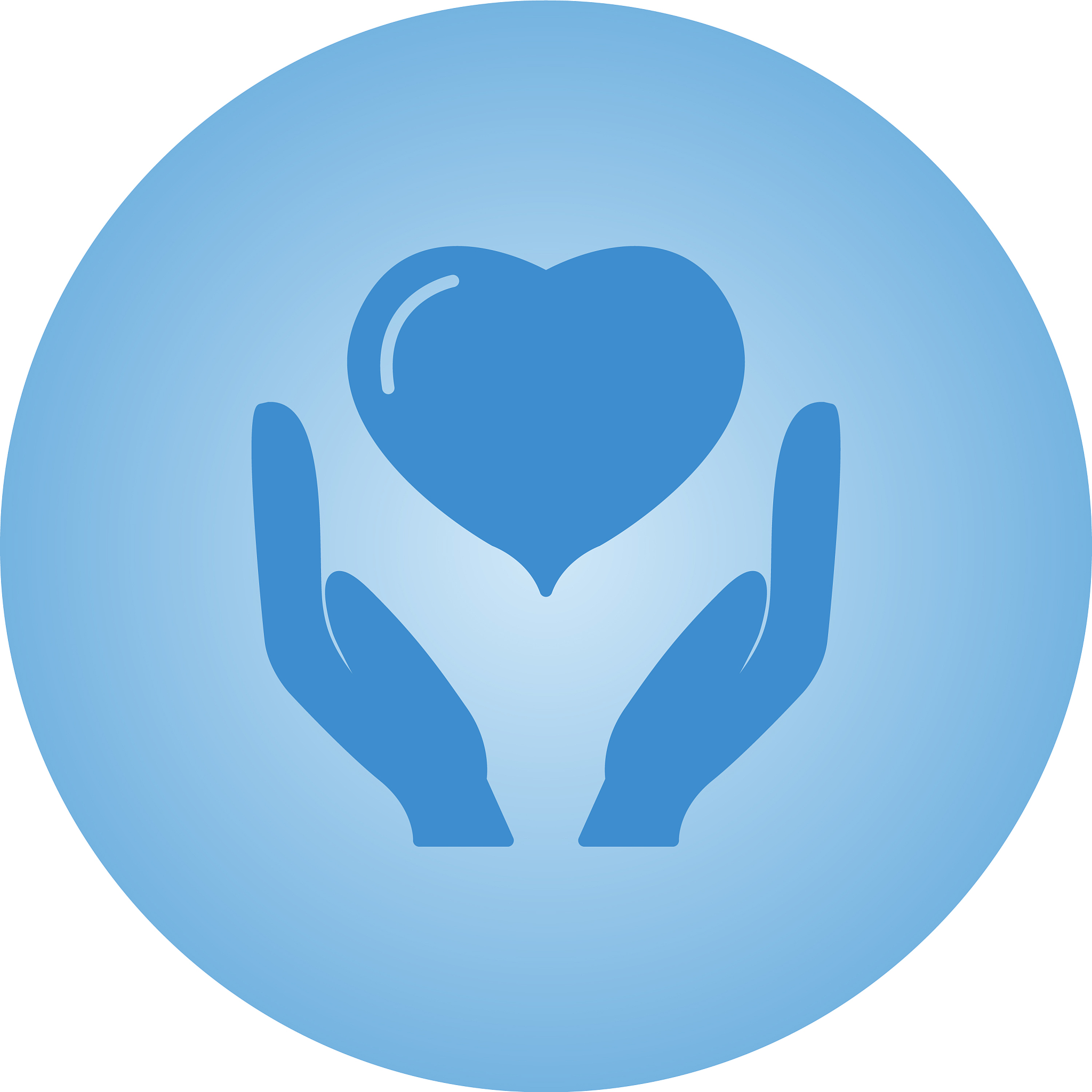 beautiful gesture glyph icon