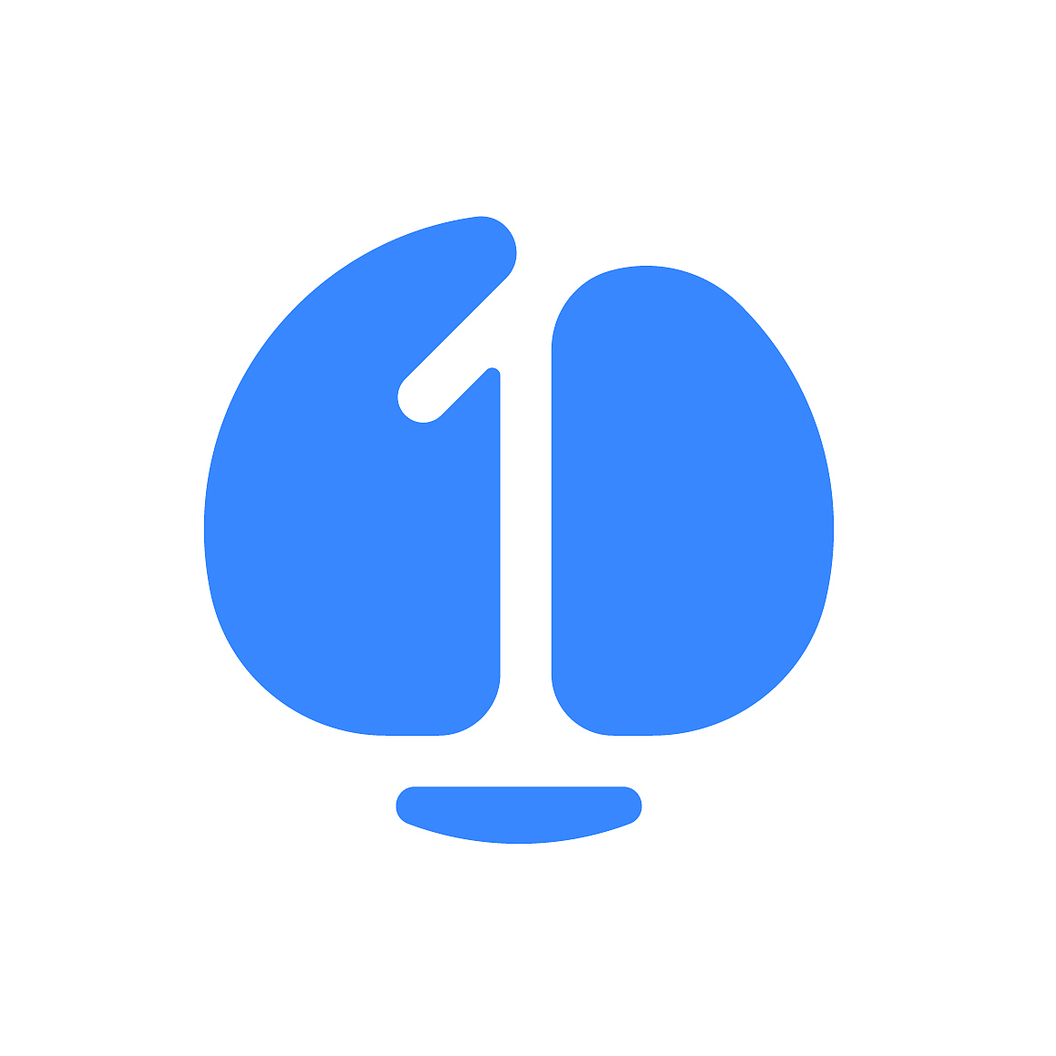 number 1 one font logo blue icon