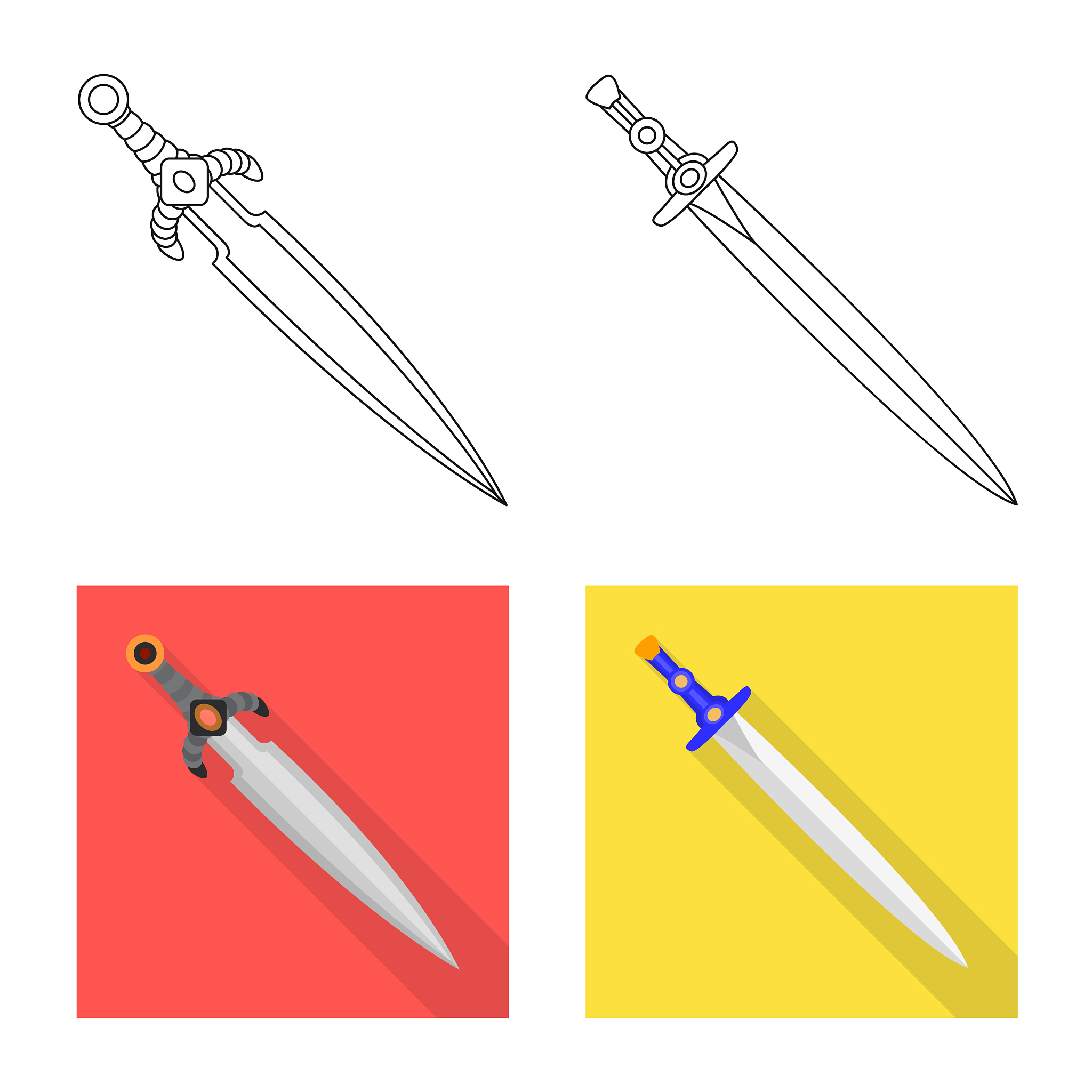 design game and armor logo collection