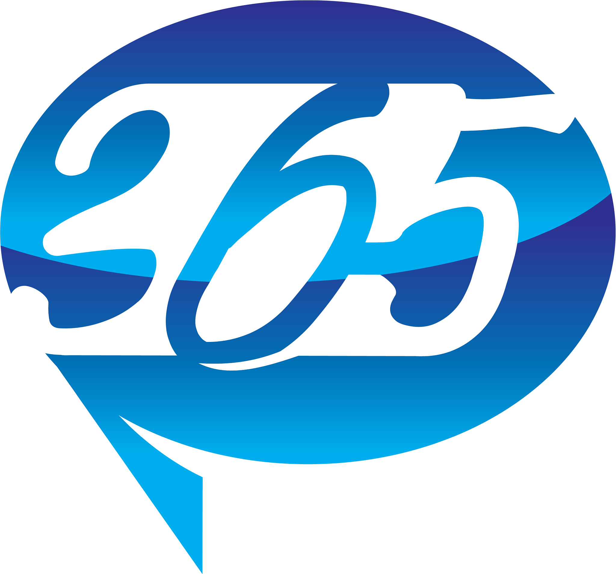 balloon communication 365 infinity logo icon