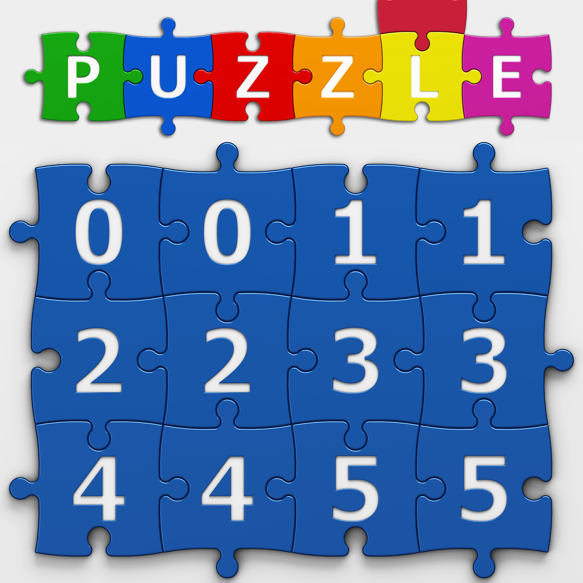 《天空飞燕手指方向》字谜 表示什么数字