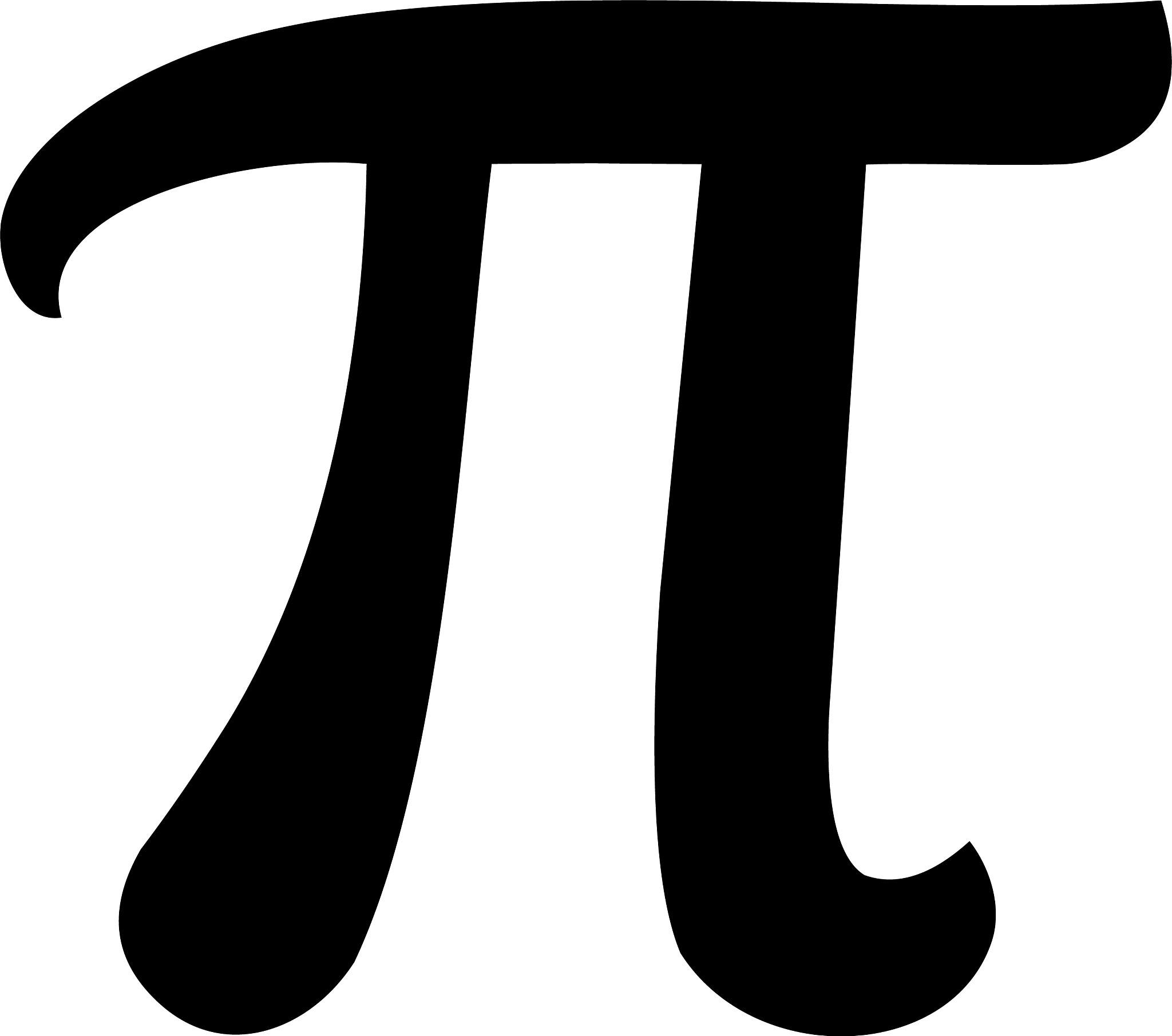 pi sign icon design