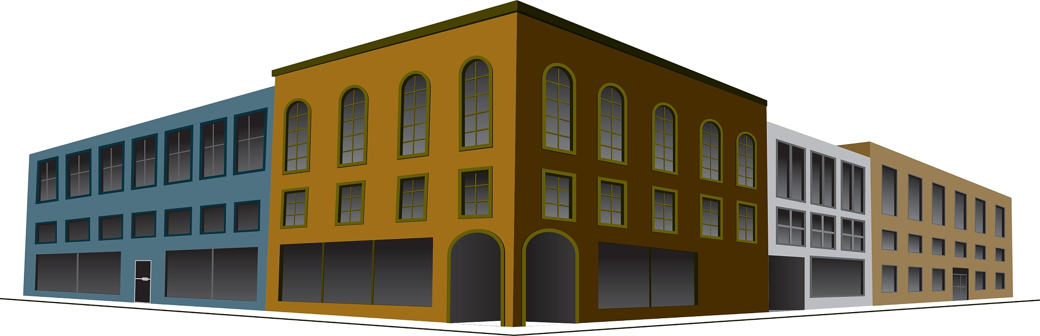 city block