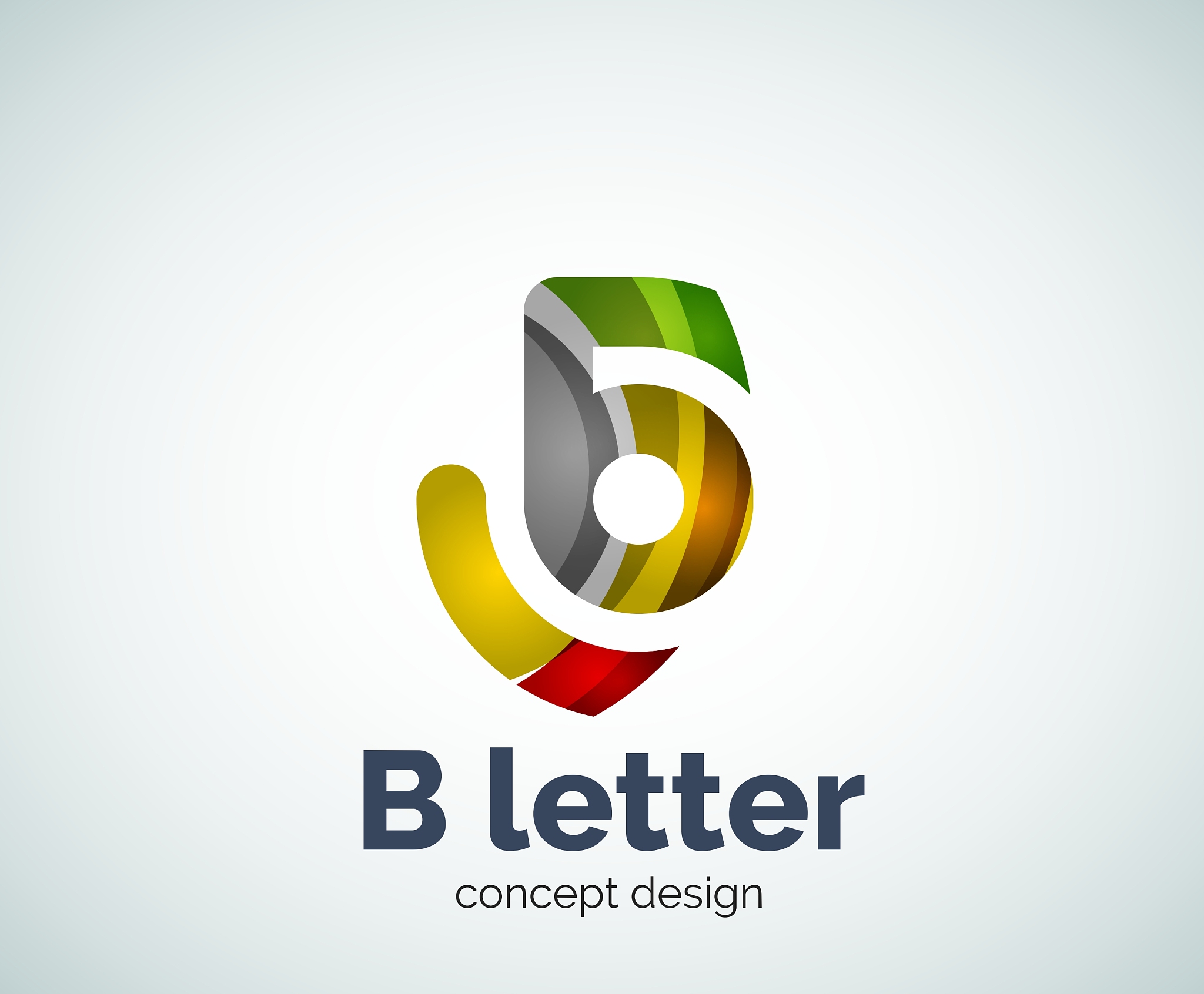 letter concept logo template