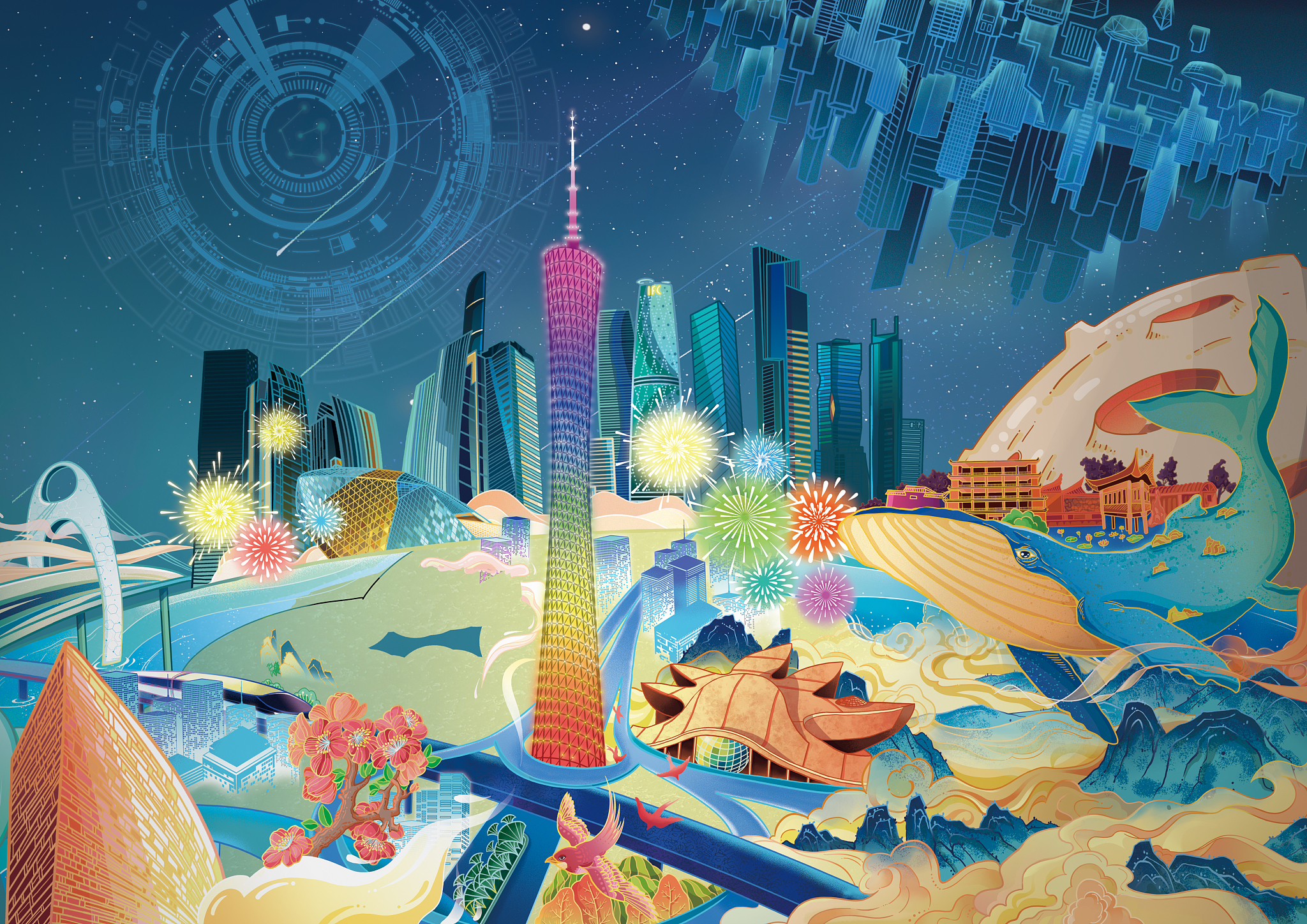 未来城市主题AI绘画软件推荐