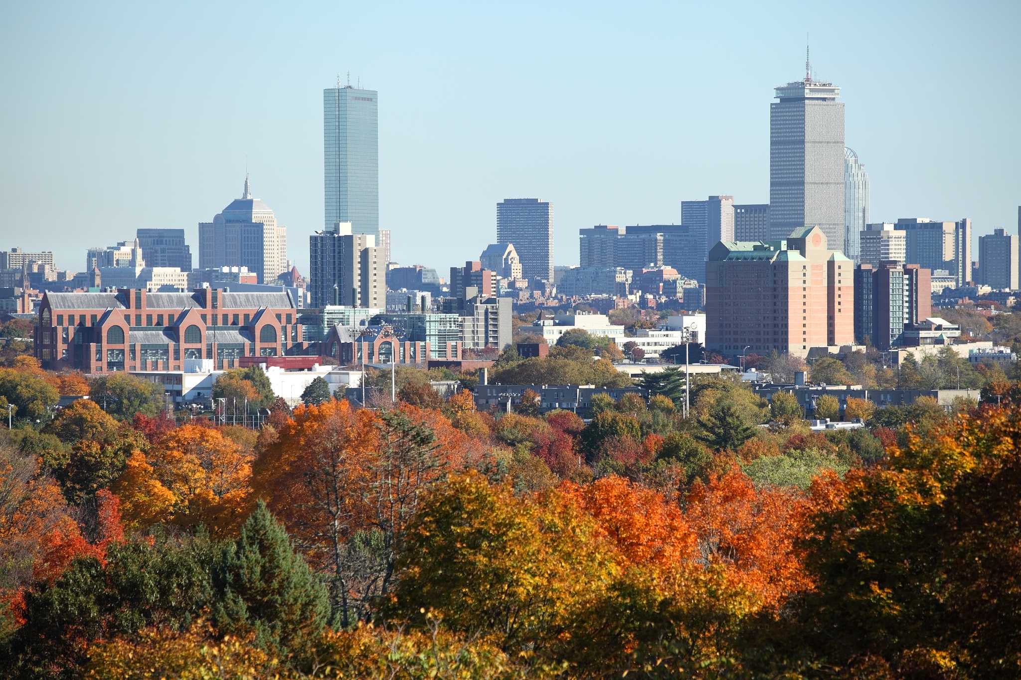 autumn in boston
