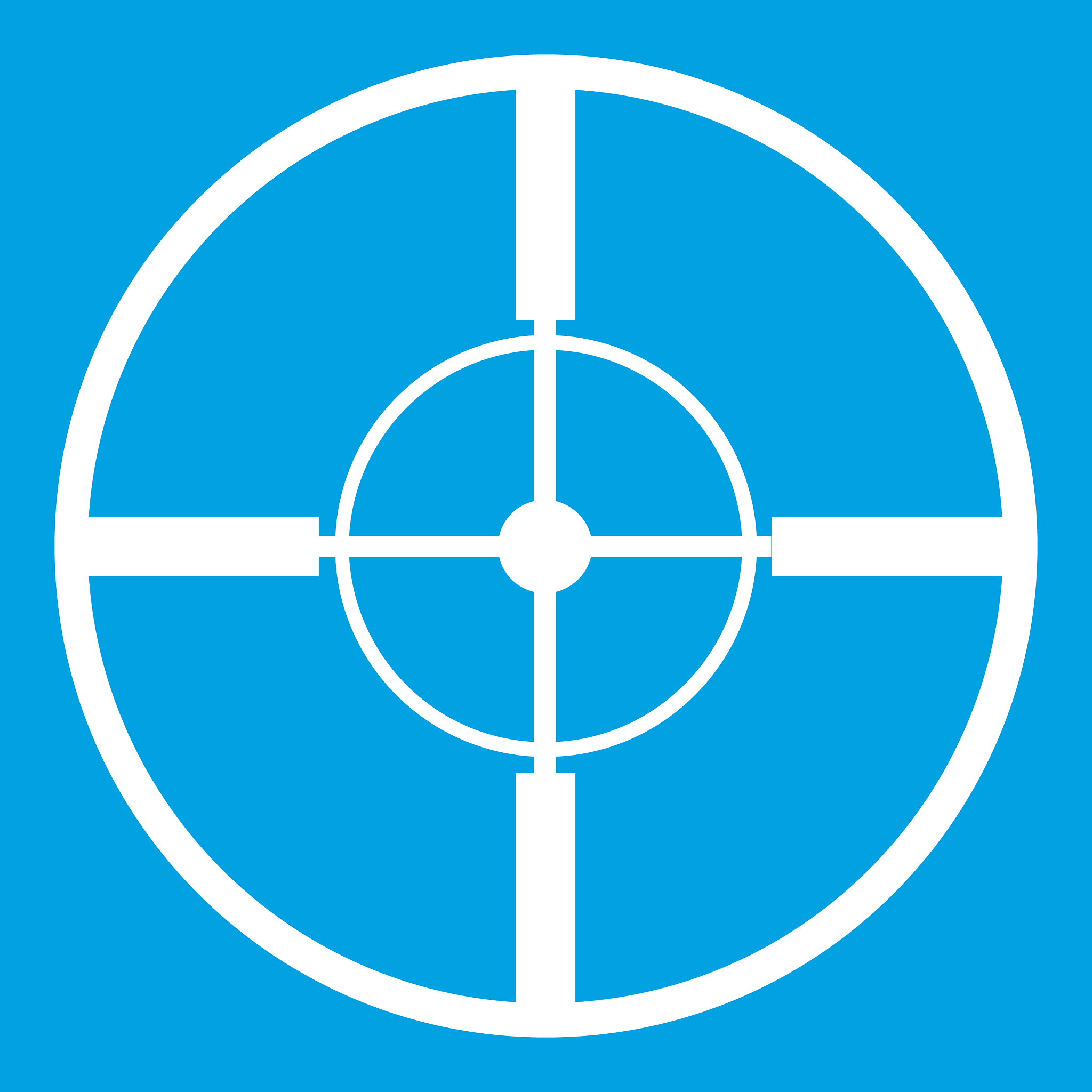 aim icon white
