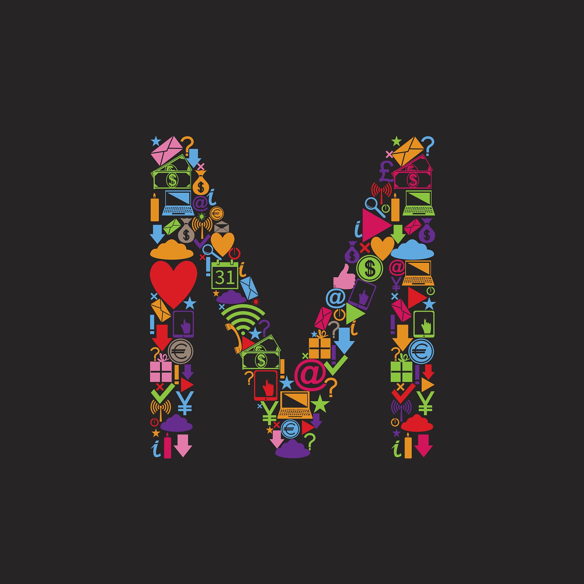 英文字母<strong>m</strong>,分离着色,黄色,商务,条纹,文字,字母,信函,模板,装饰