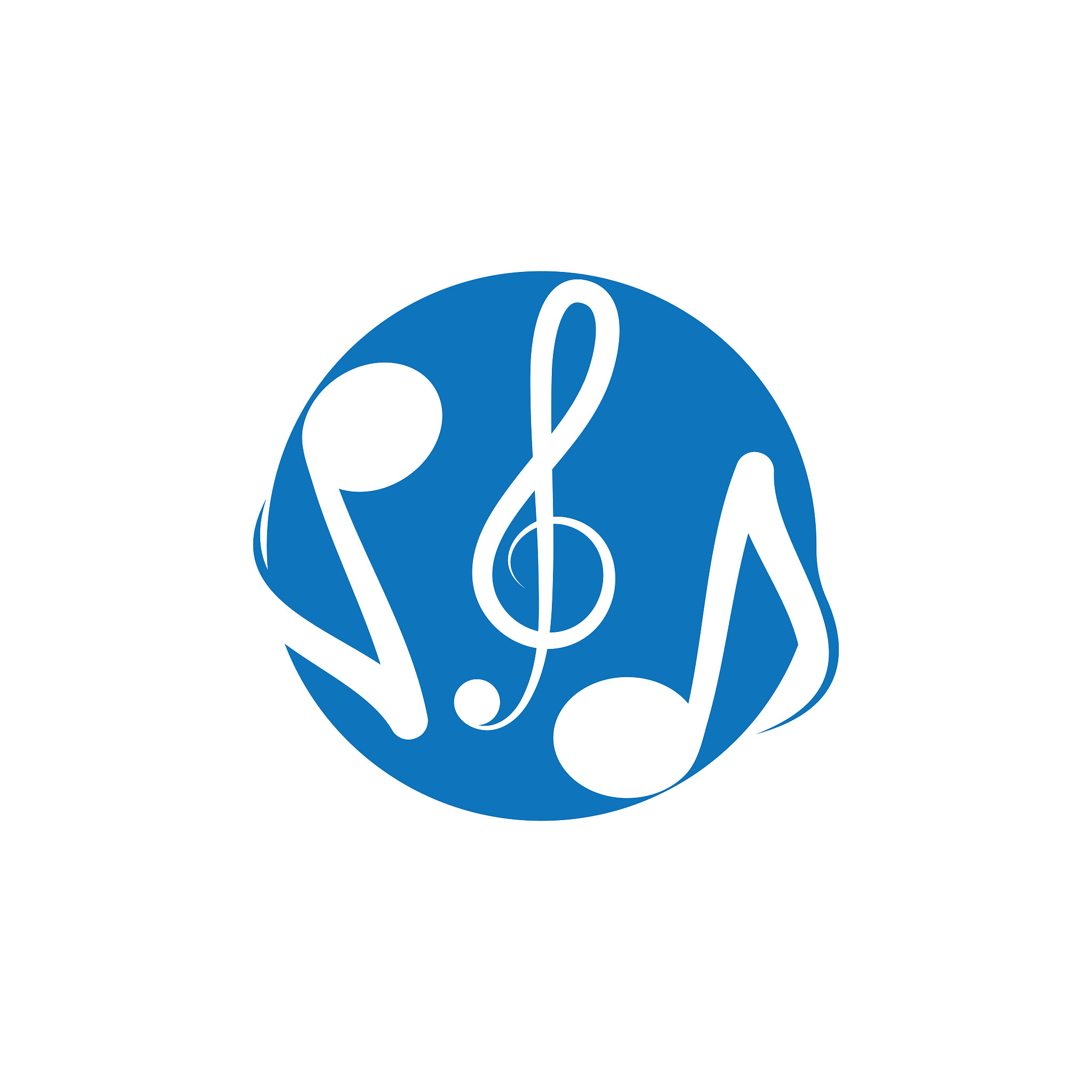 music note vector image