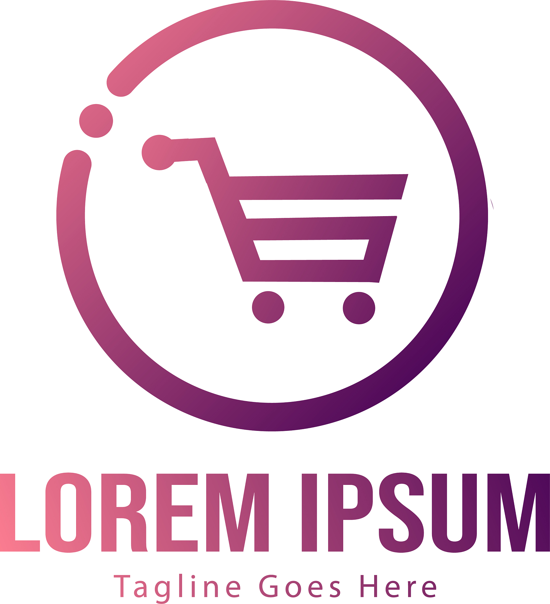 shopping logo template design shopping logo with