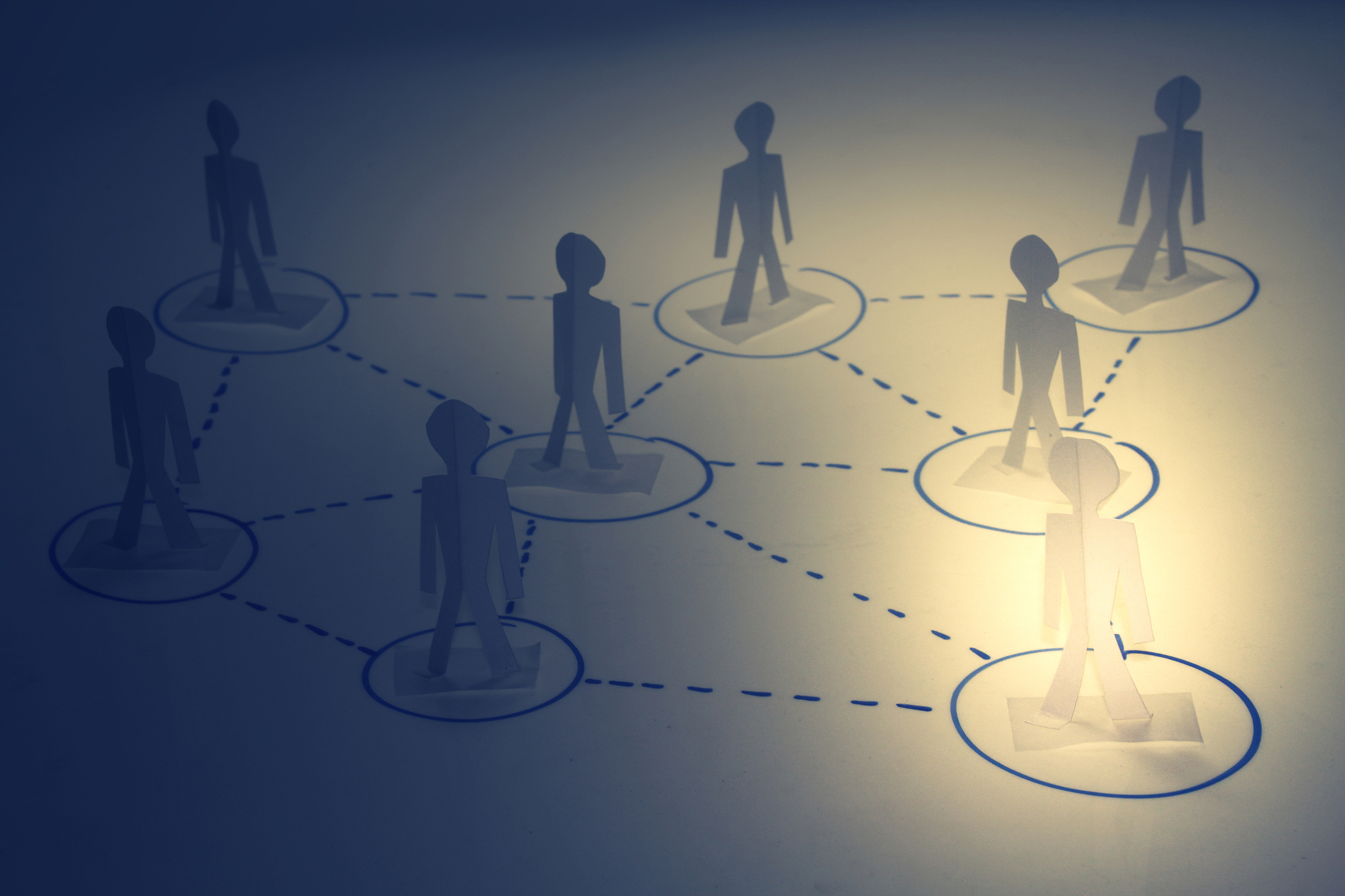 business network, concept
