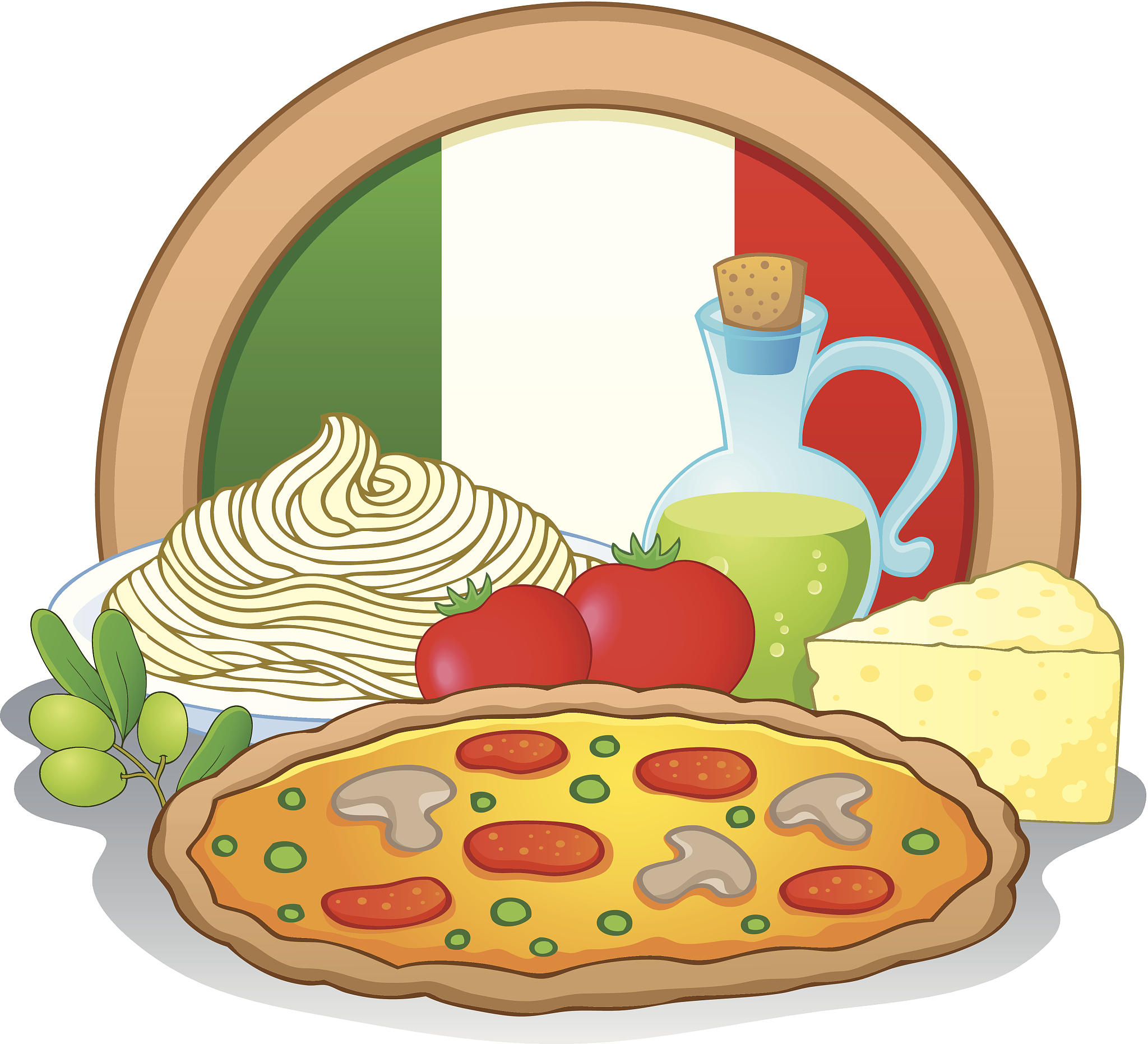 italian food theme image 1