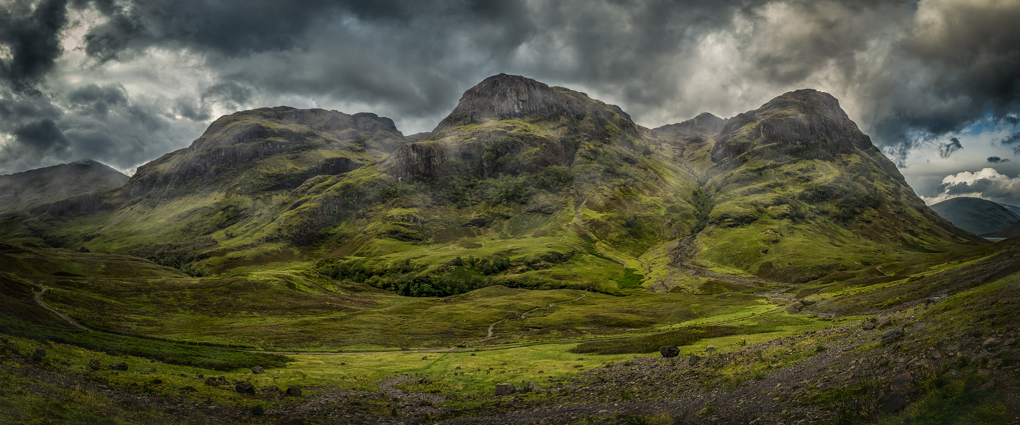 three sisters glen coe triptych