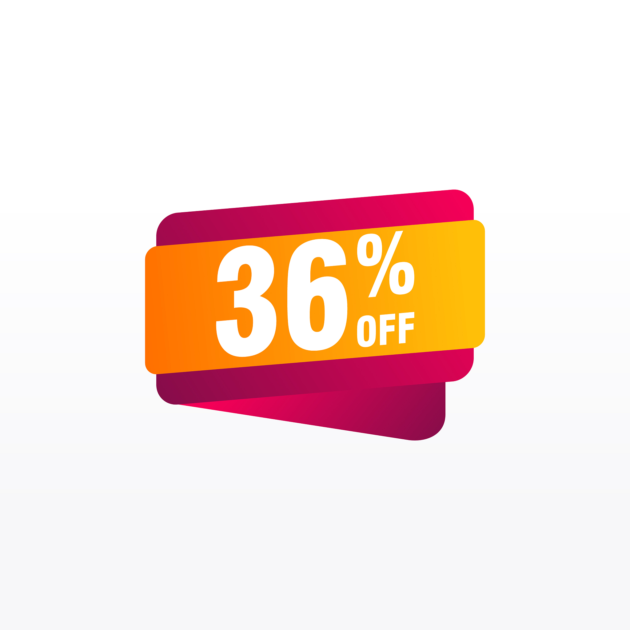 36 discount sales badges for labels stickers