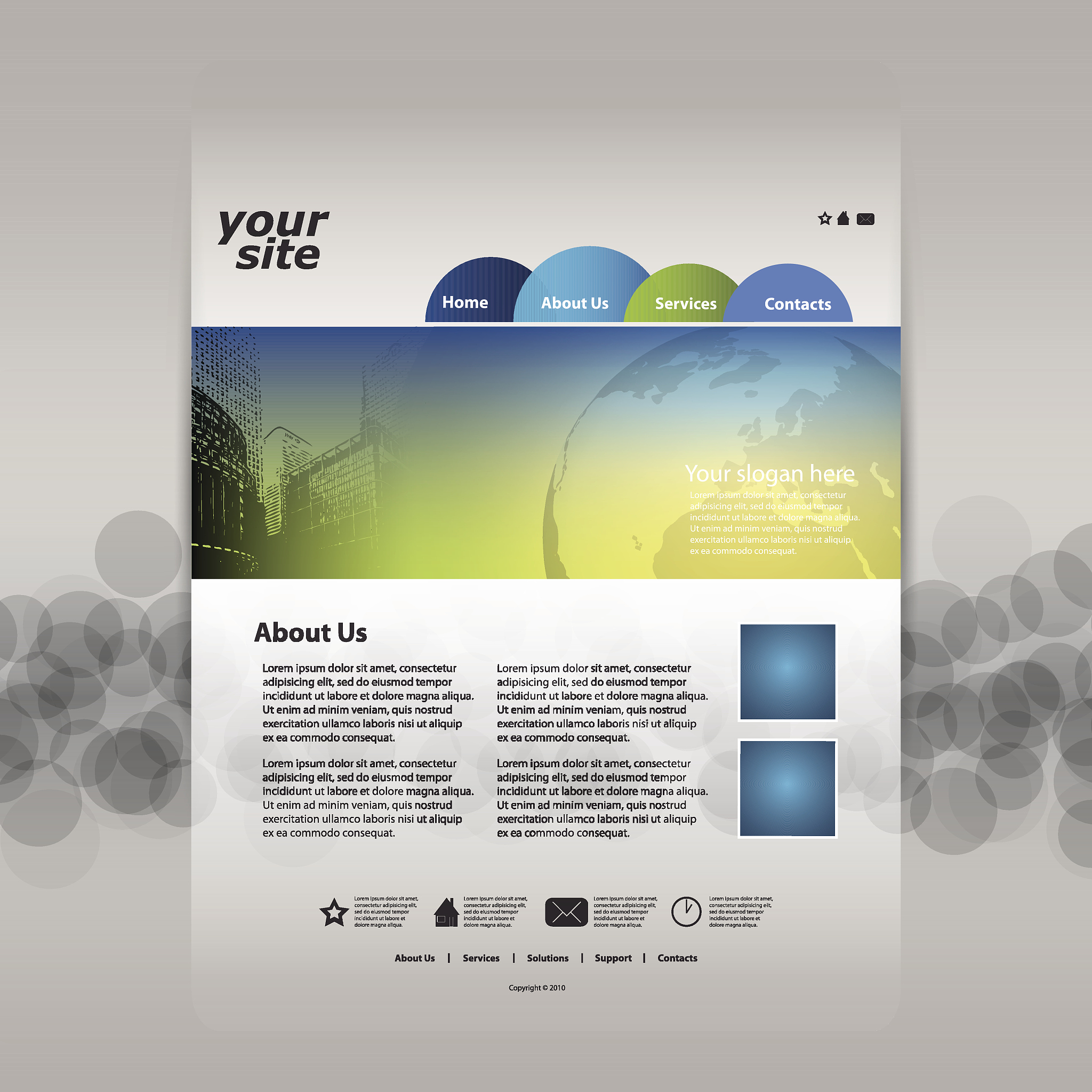 website template