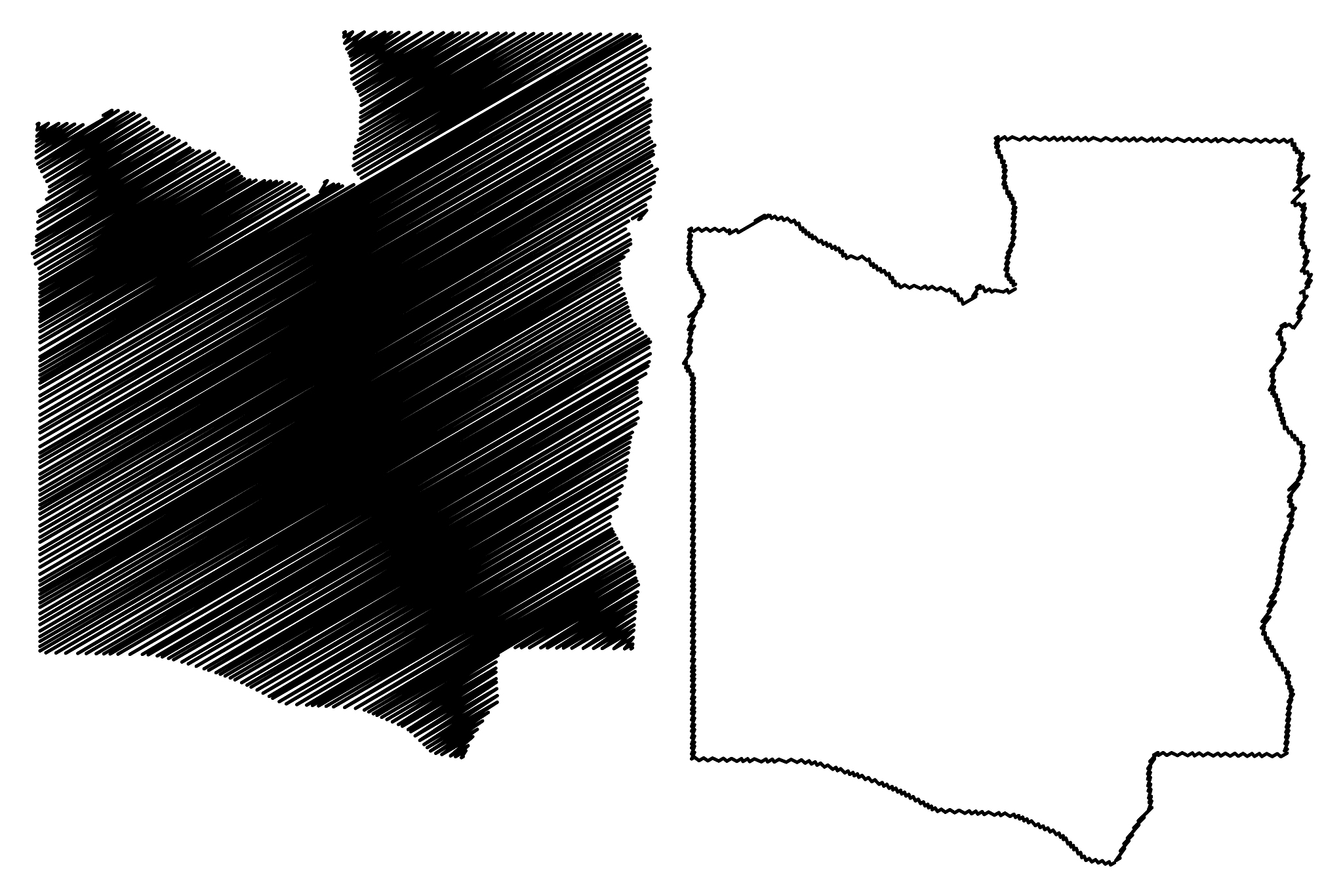 collines department map