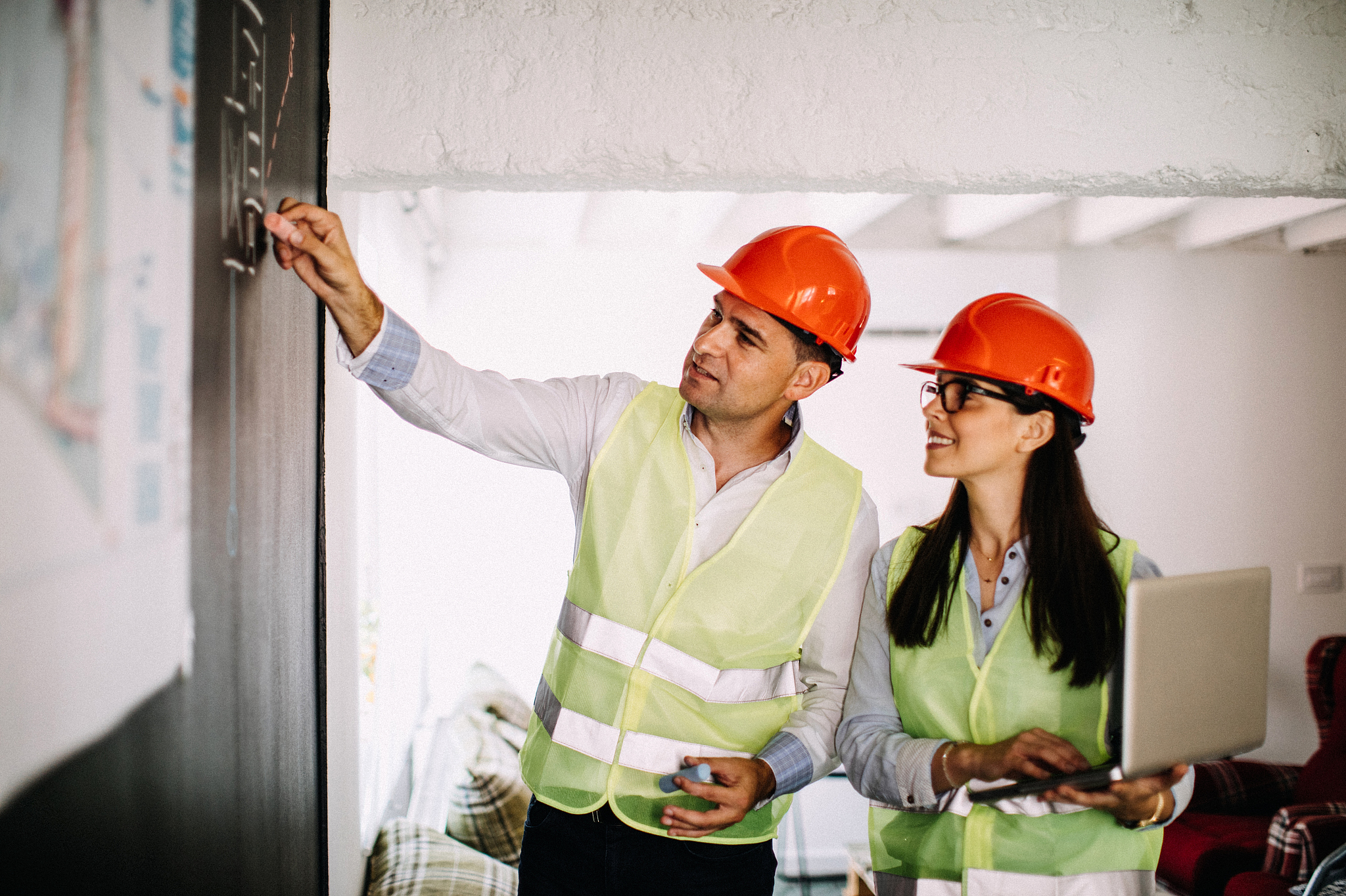 construction industry concept