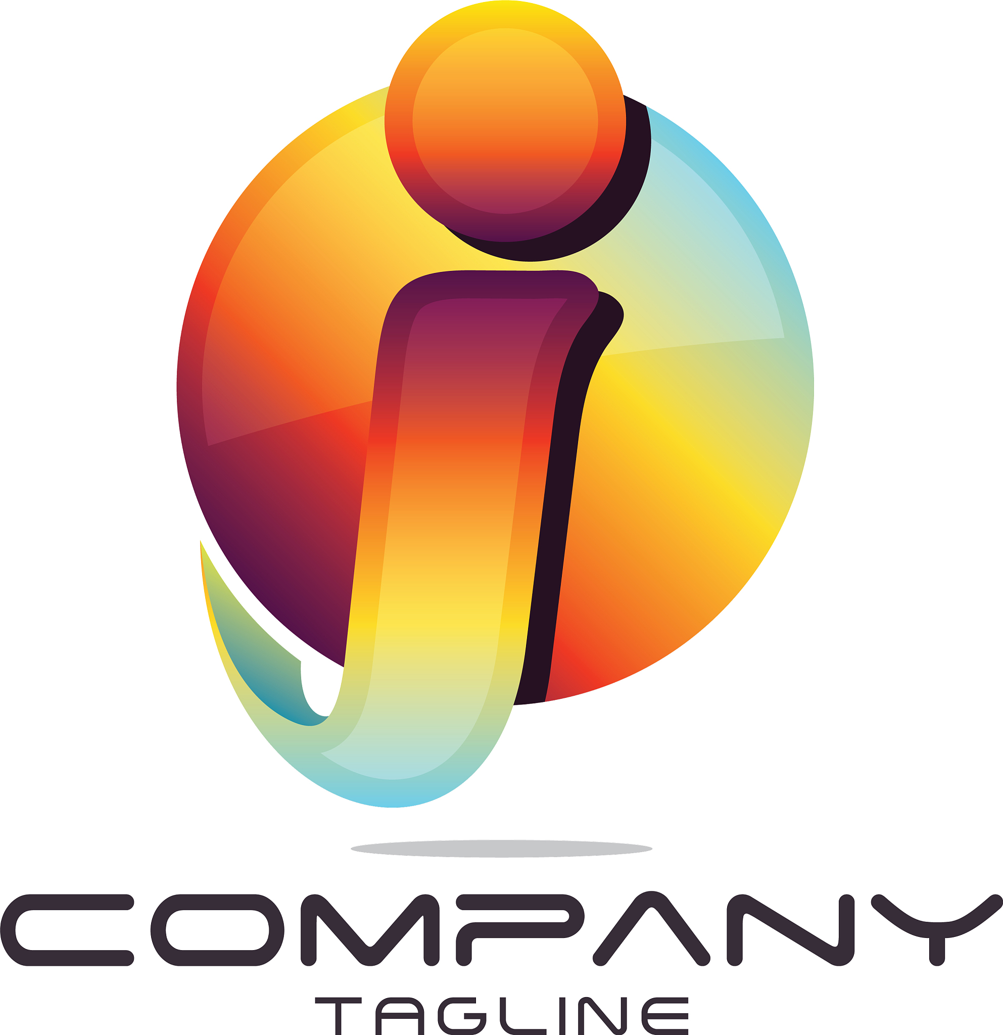 letter i logo