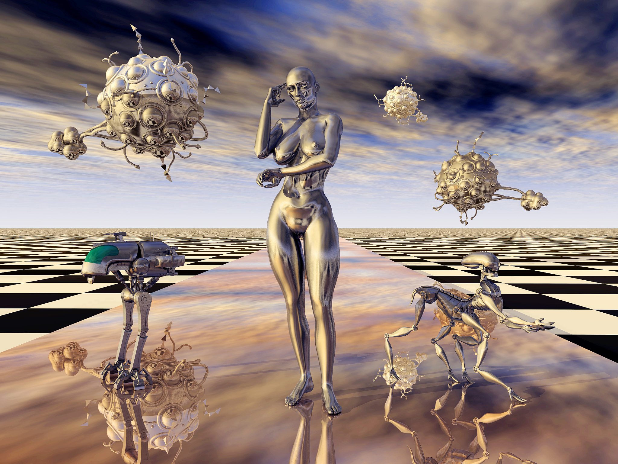 人造美人：科技与人性的交织