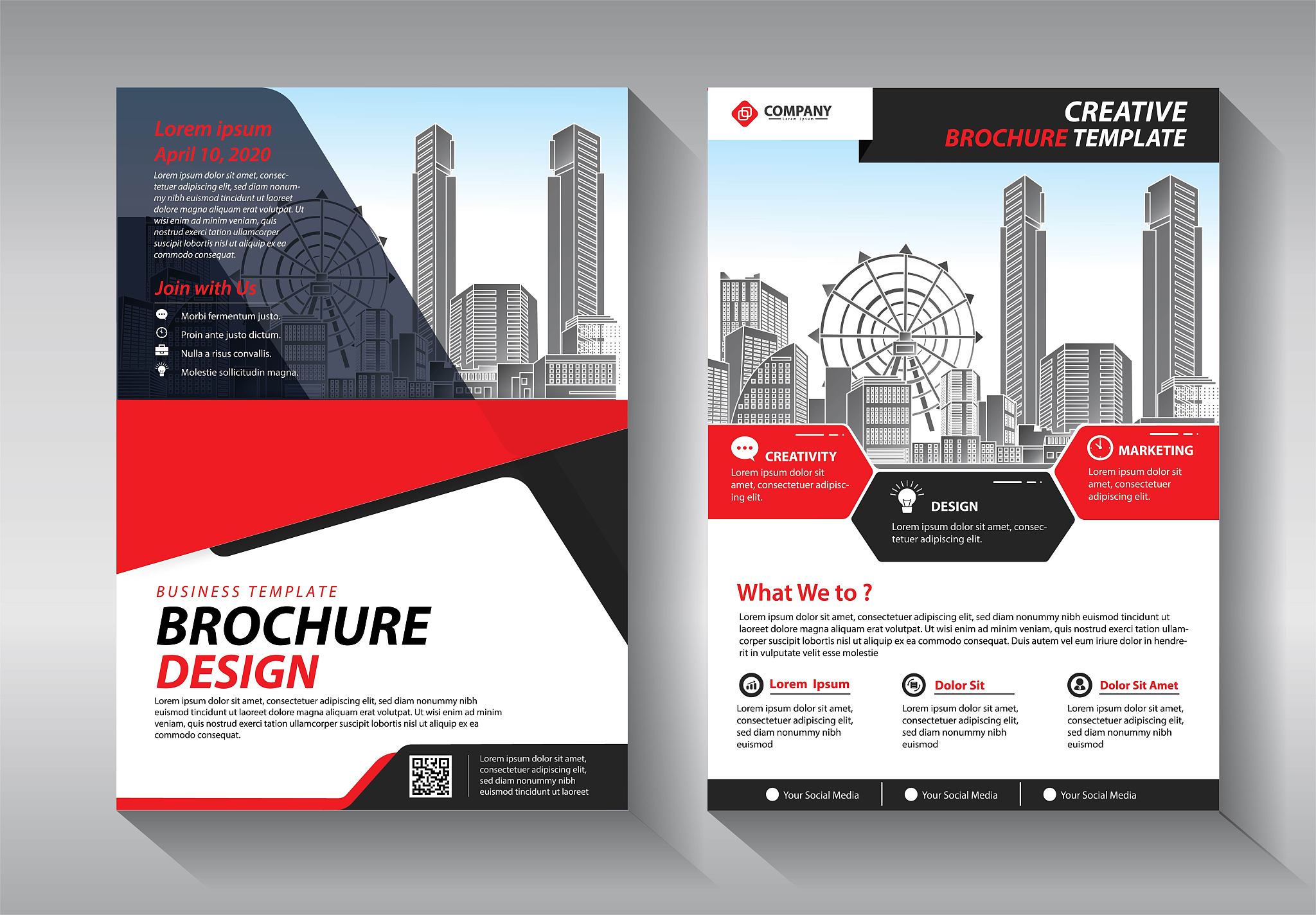 brochure design, cover modern layout, annual report, poster, fly