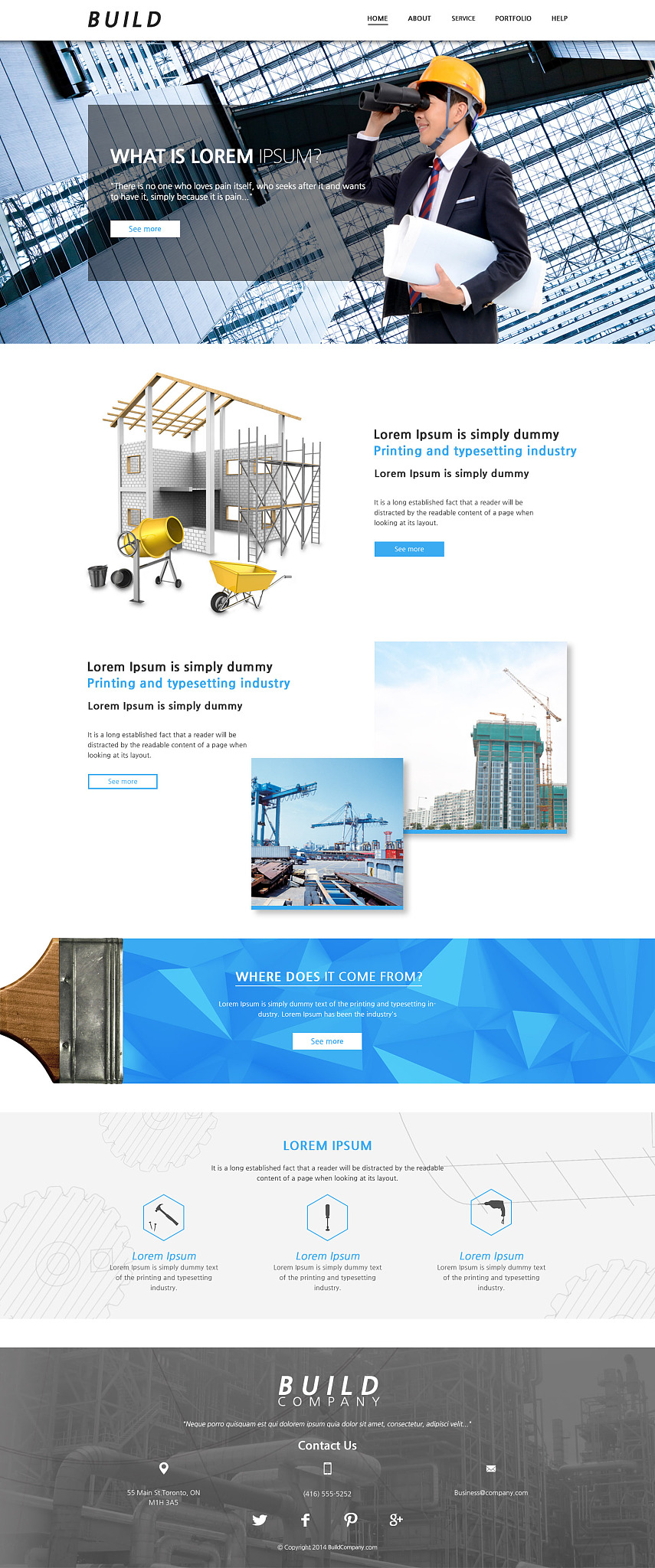 web template