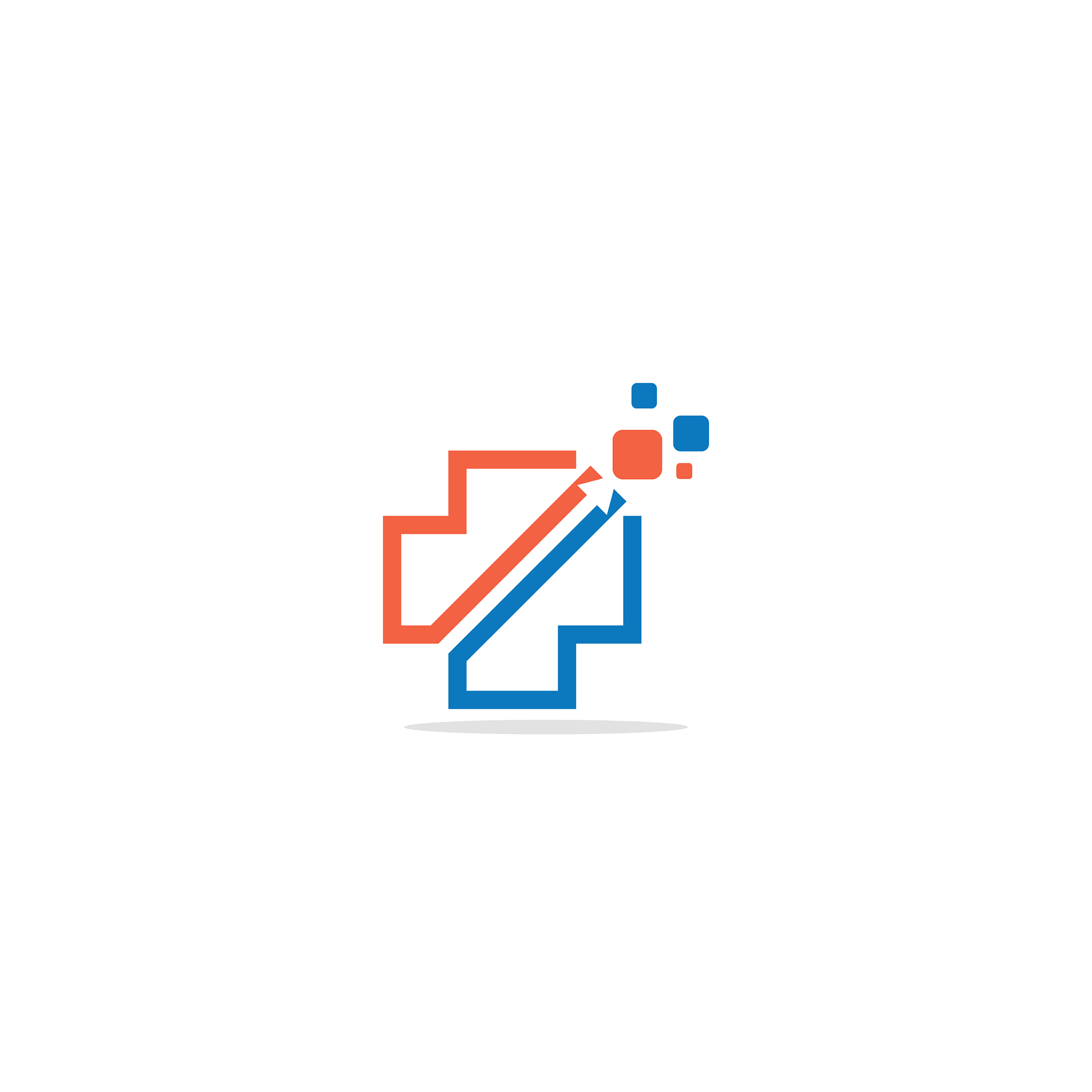 abstract technology logo