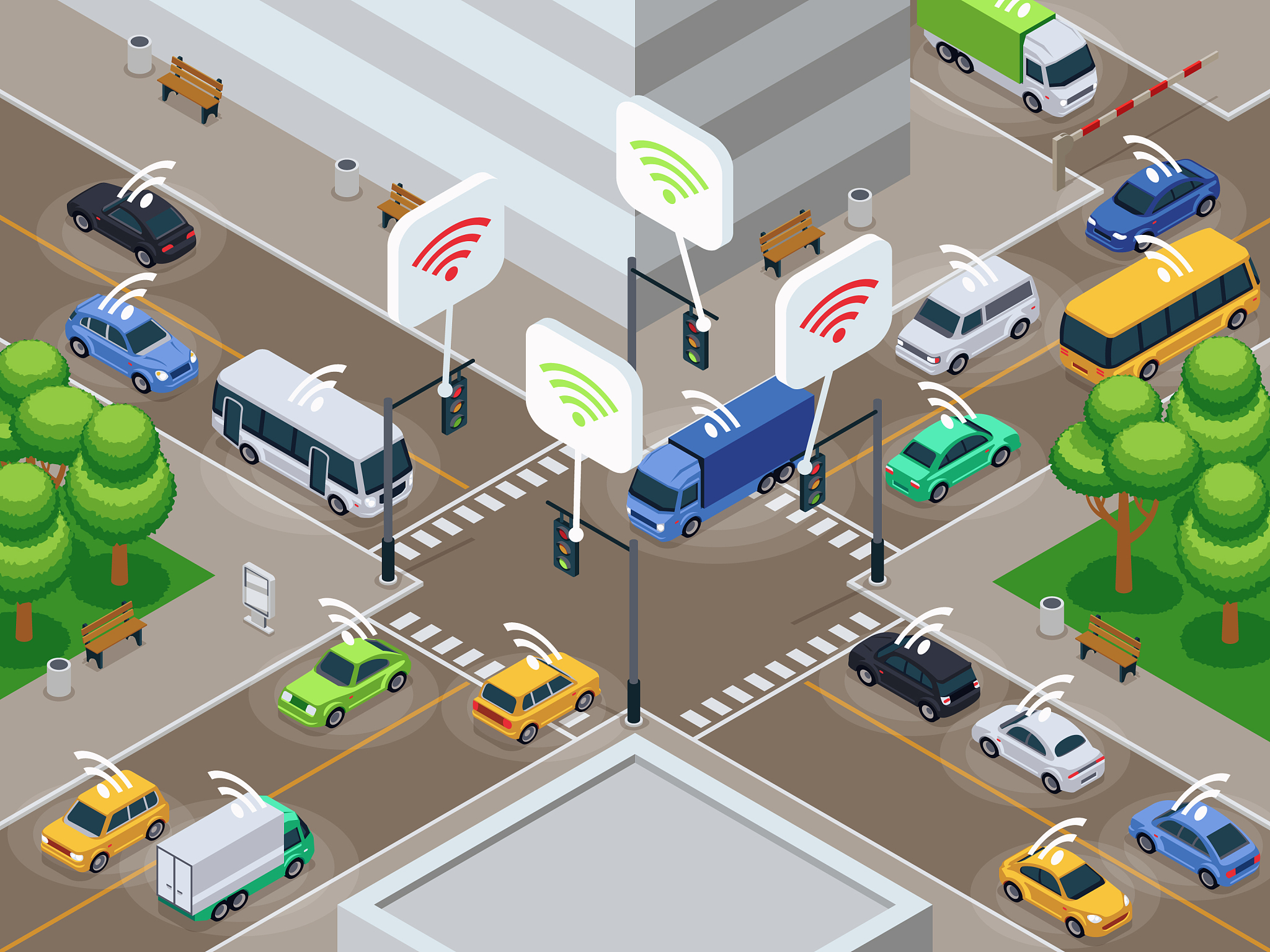 智能交通工程安全控制措施 - 提高道路安全和效率