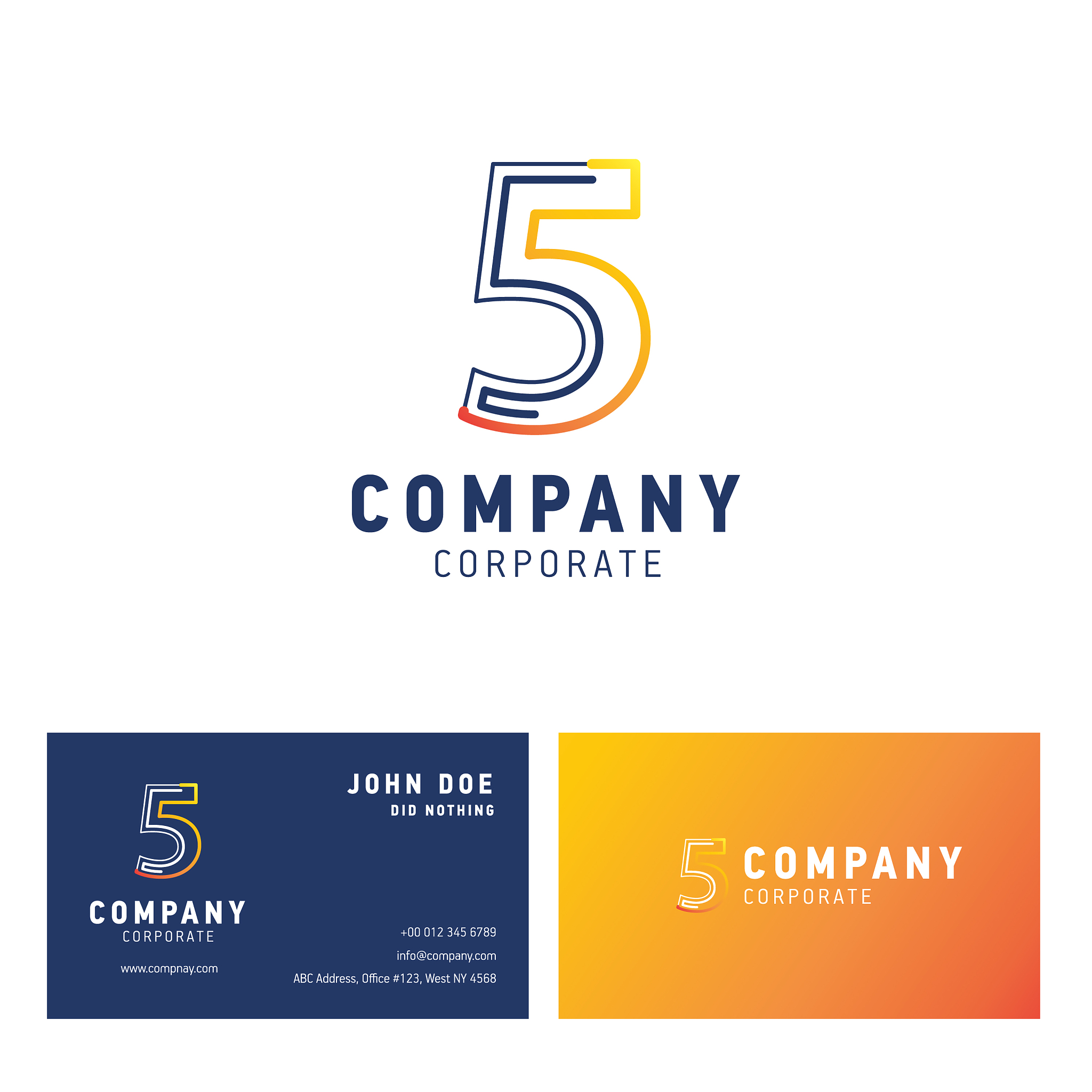 5 company logo design