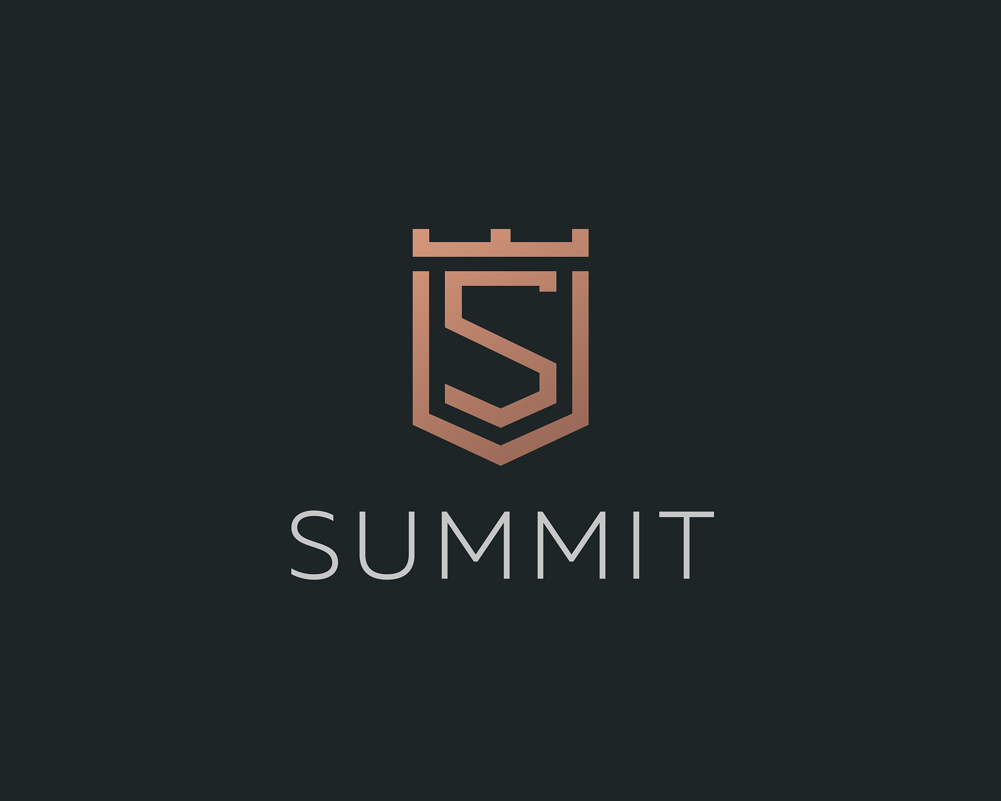 premium monogram letter s initials logotype