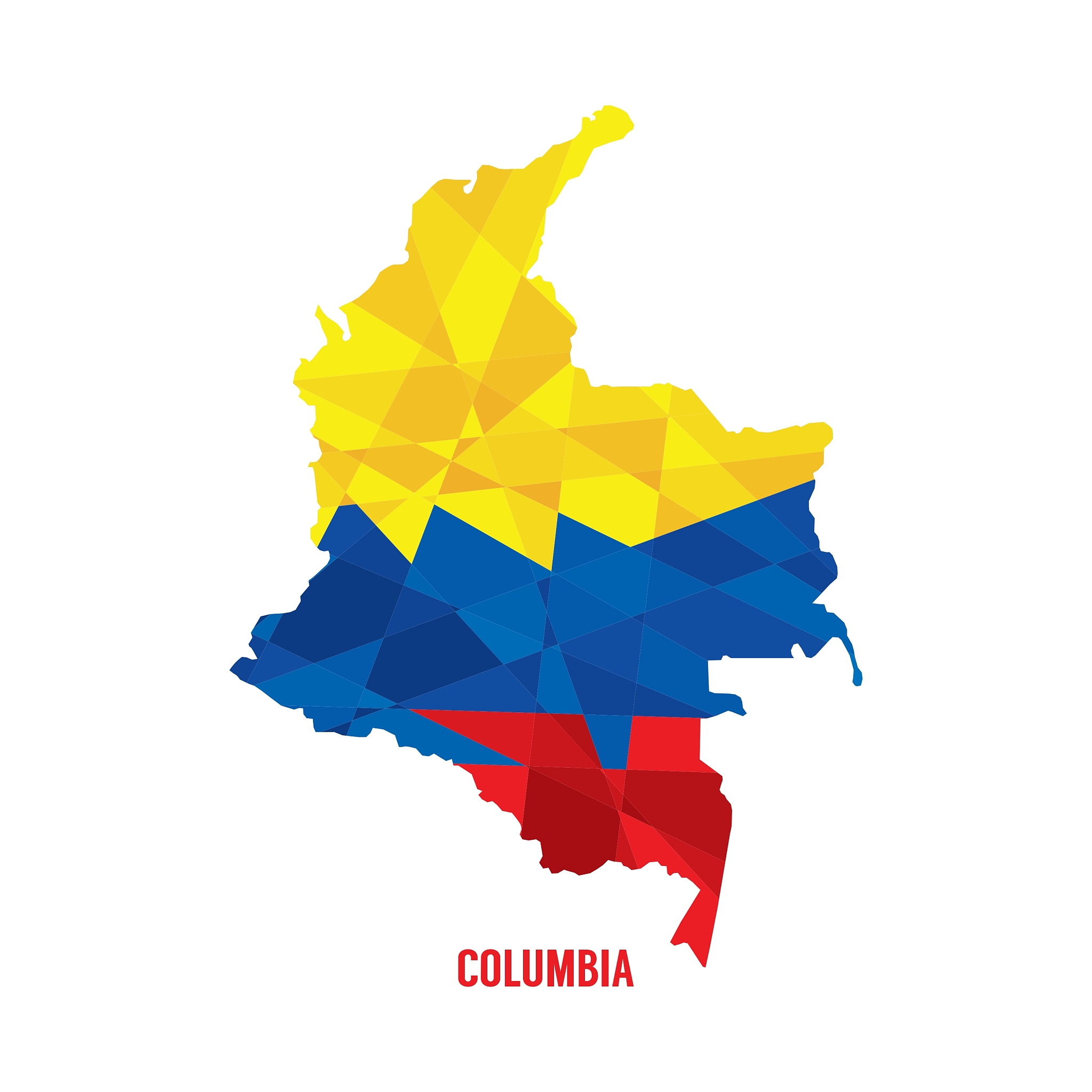 map of columbia