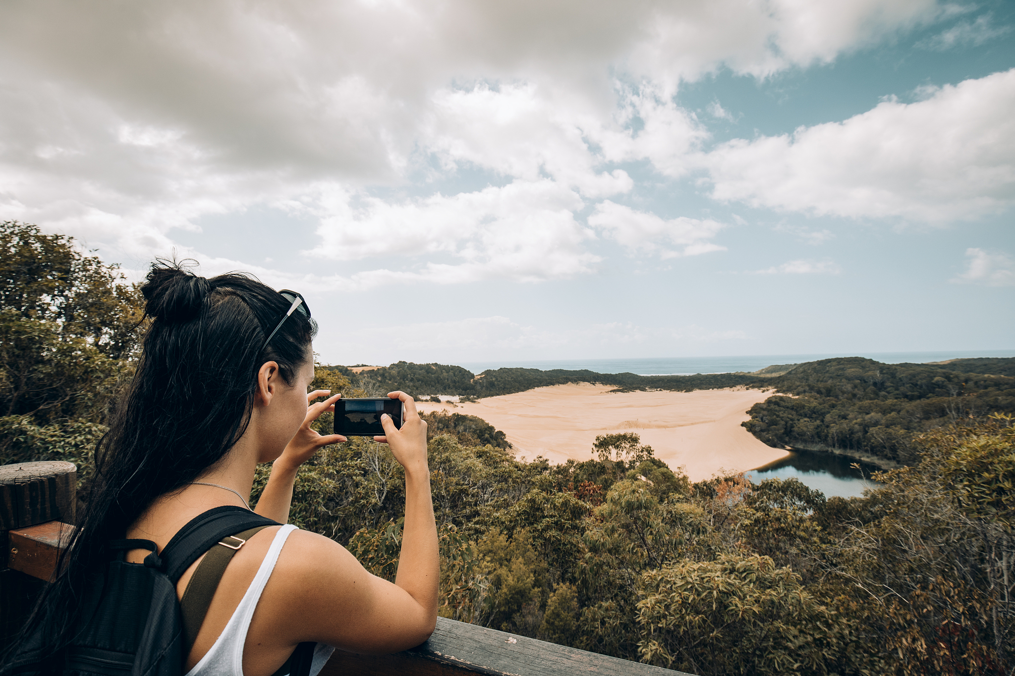 capturing the view