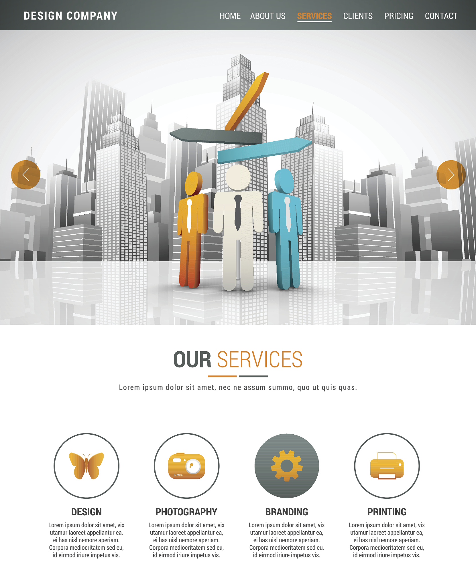 website template