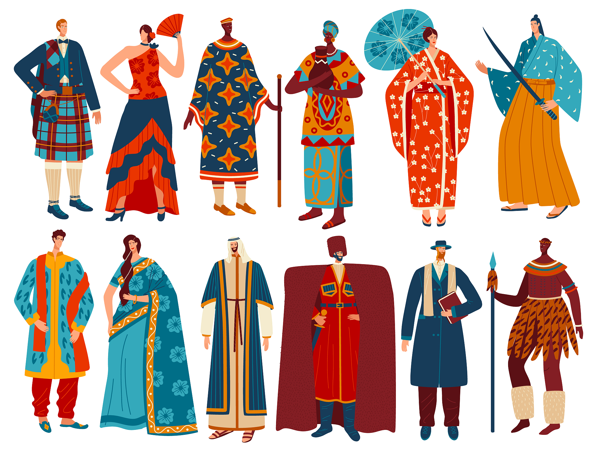我要ai画图请帮我给出英文的描述以及关键词一个唐装美女在跳舞