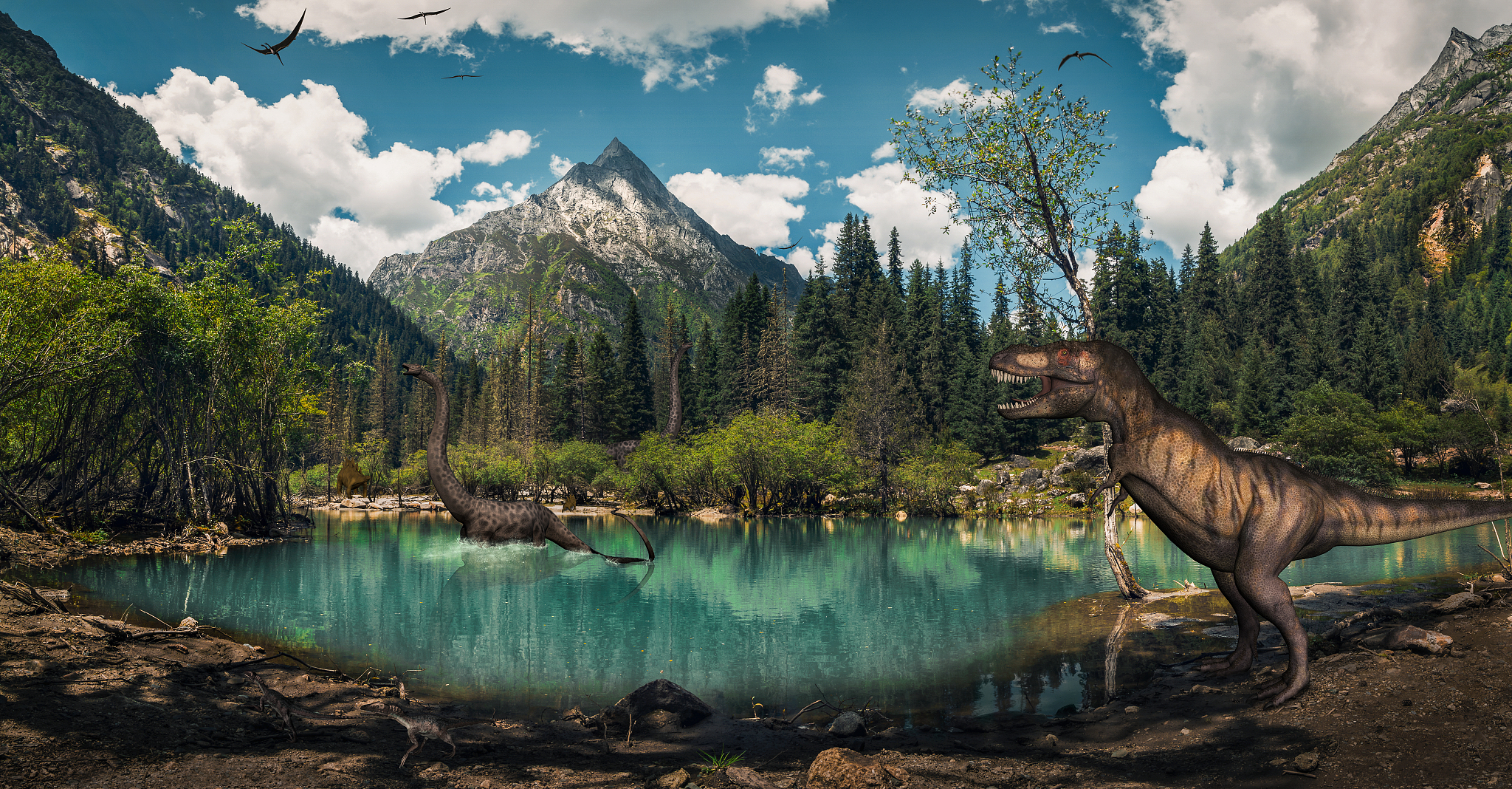 侏罗纪老头有吗