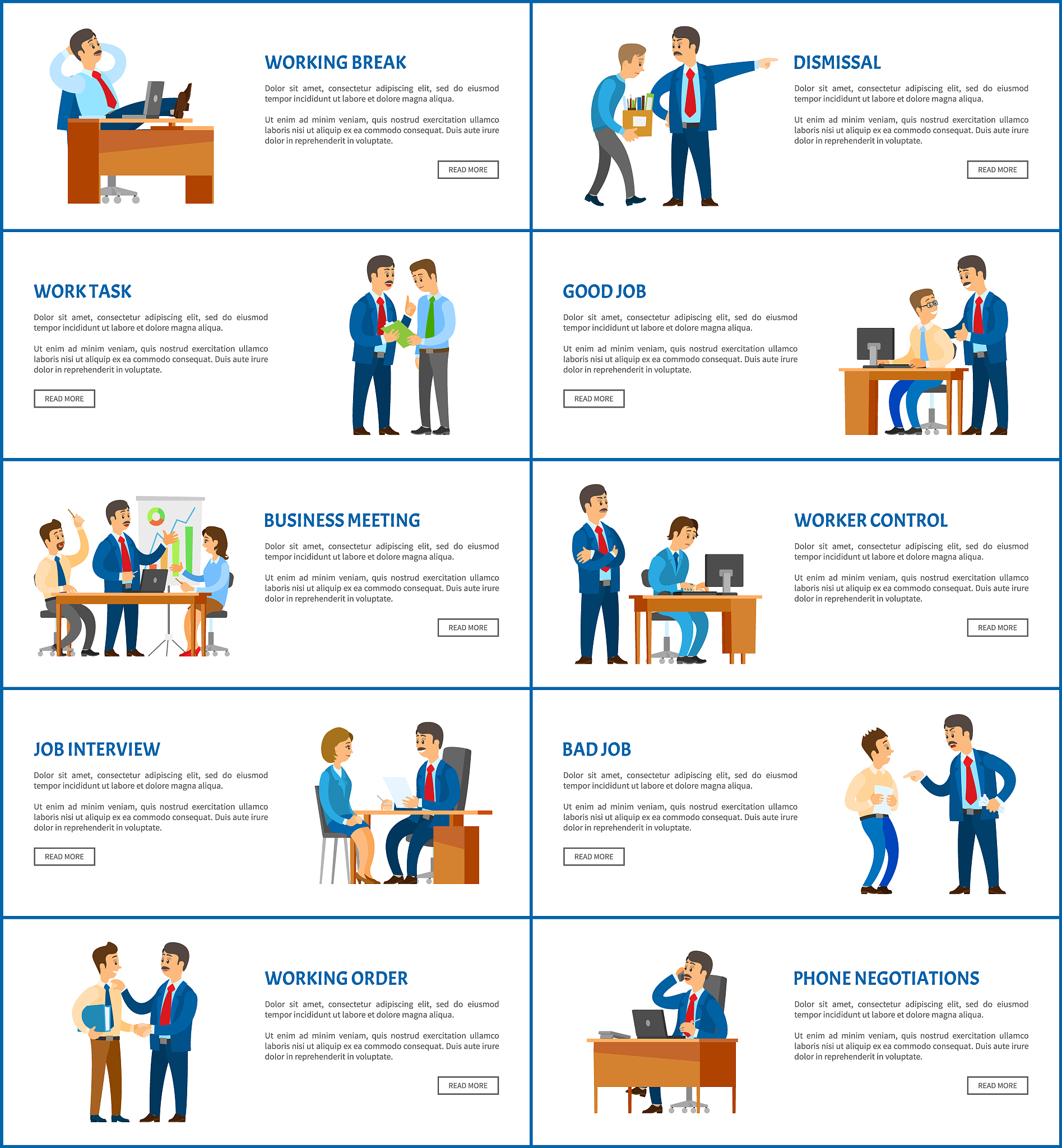 岗位工作行为项