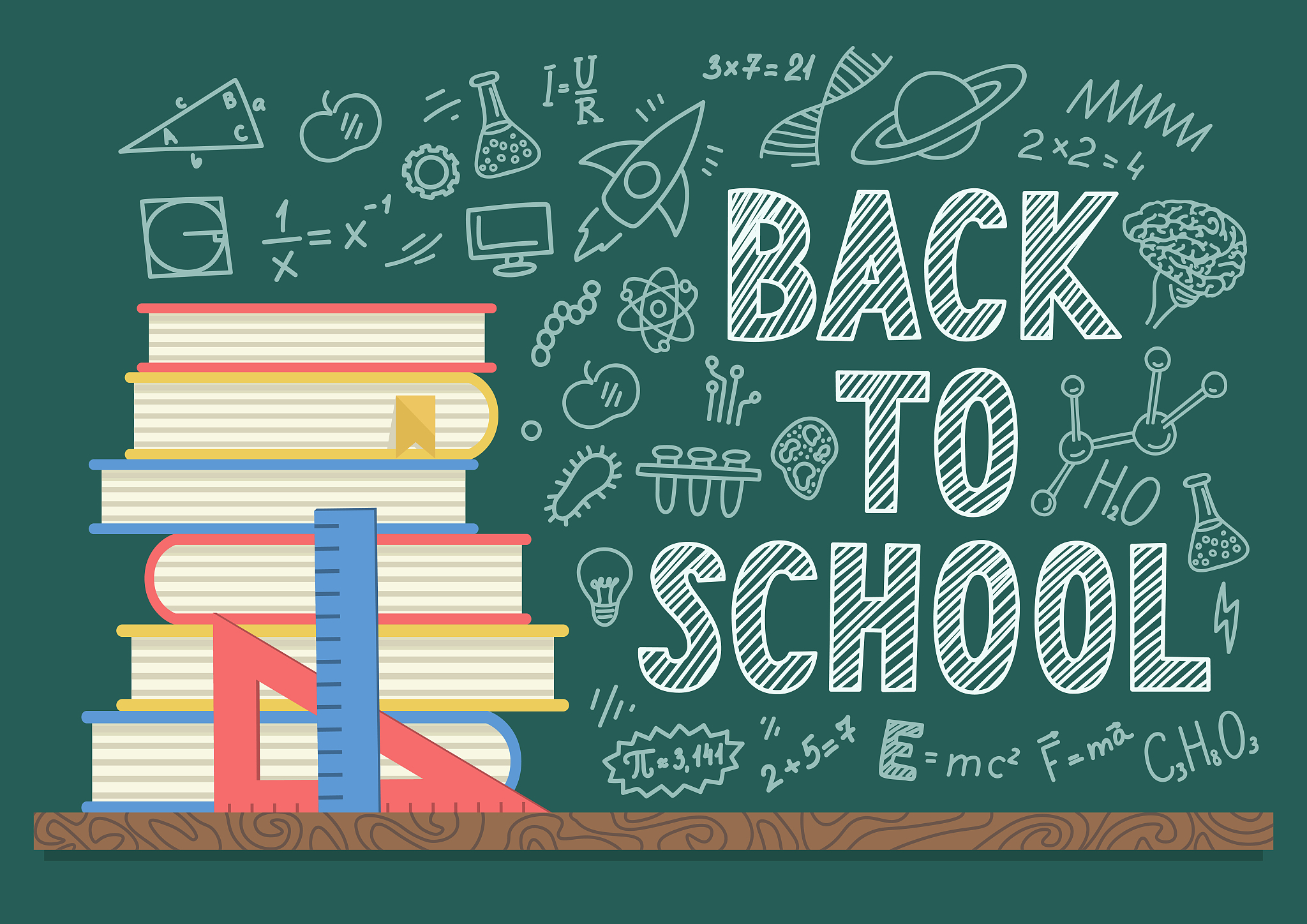 back to school.
