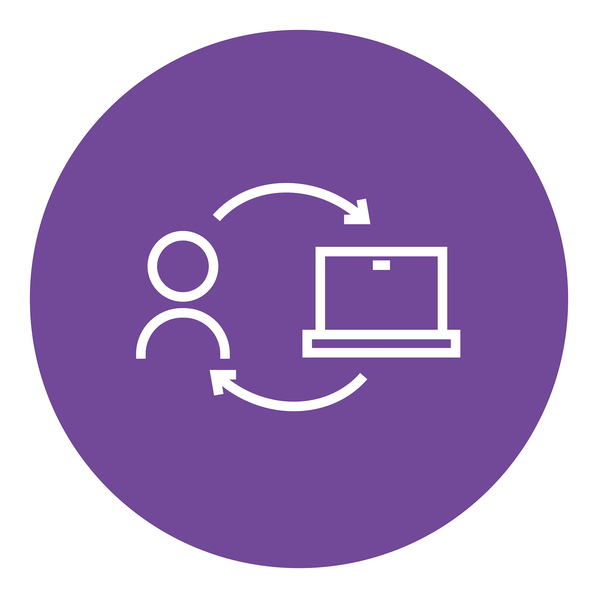 online education line icon