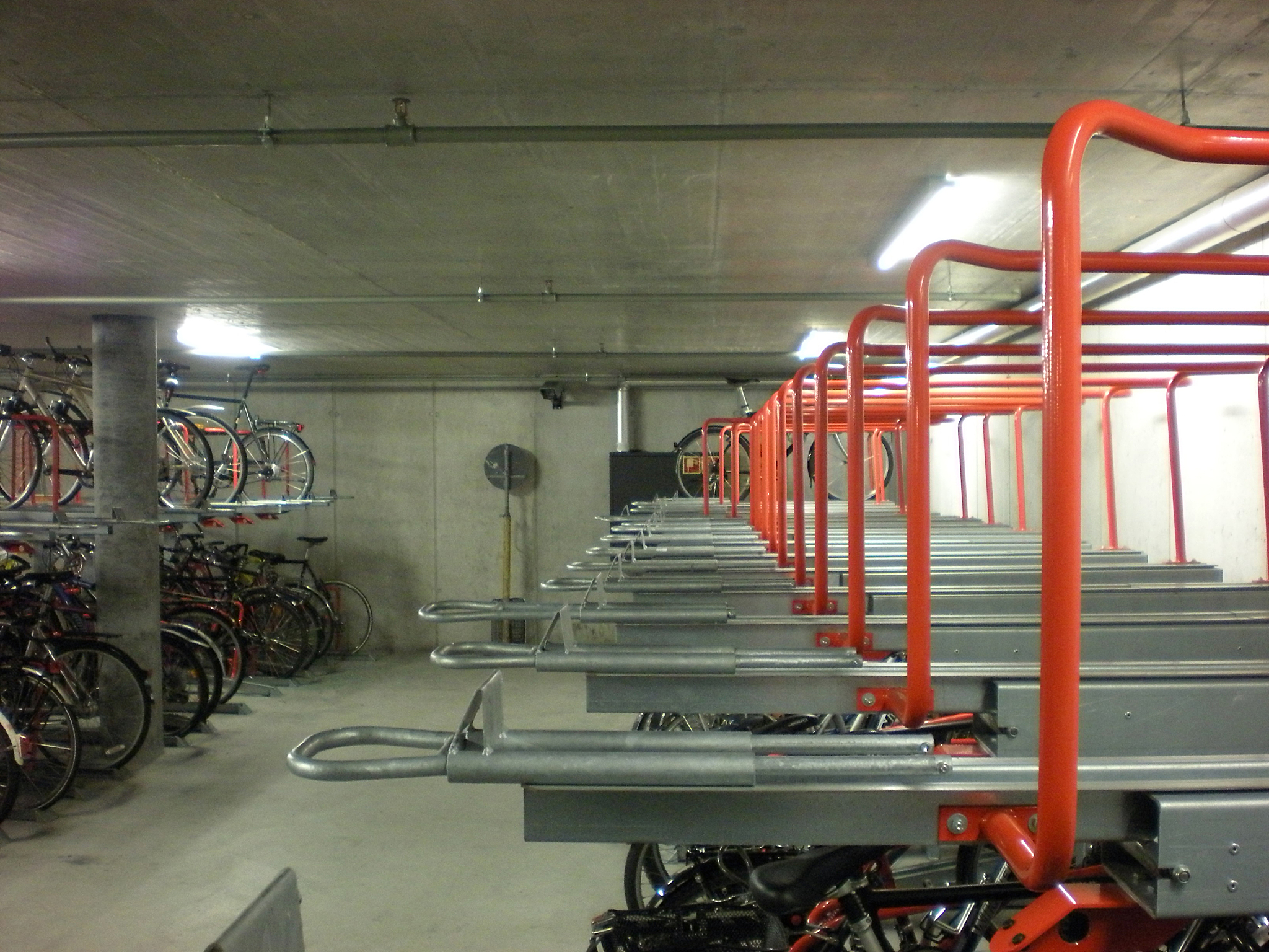 modern bike stall