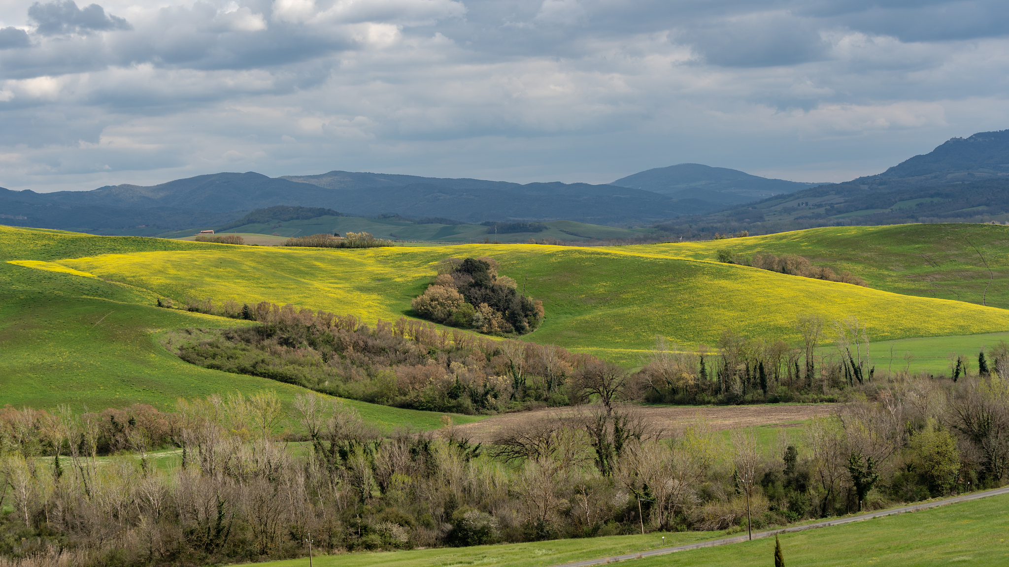 landscape of tuscany