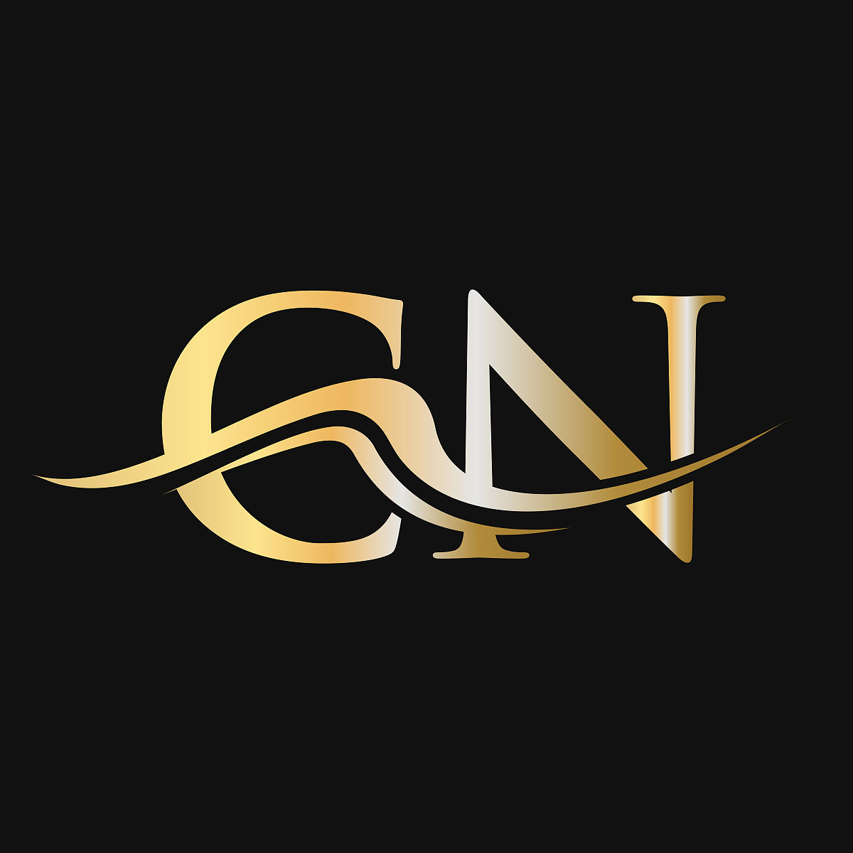 字母cn标志设计.企业和公司标志的初始cn标志类型模板