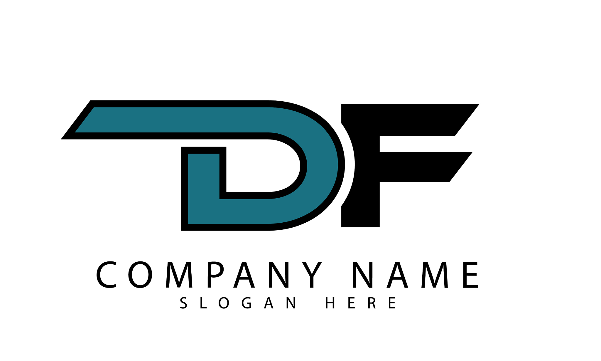 <strong>d</strong>f initial logo