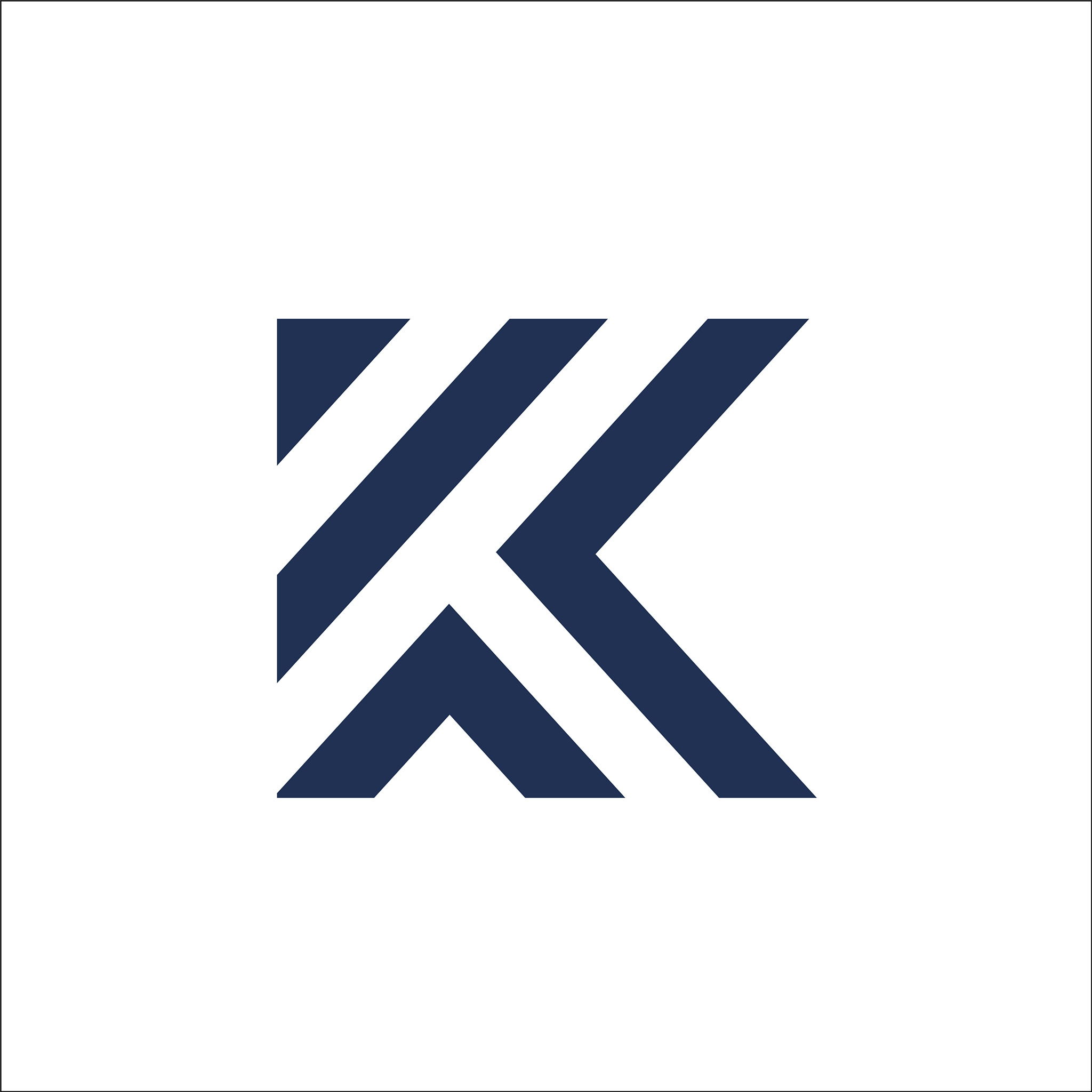 initials letter k logo