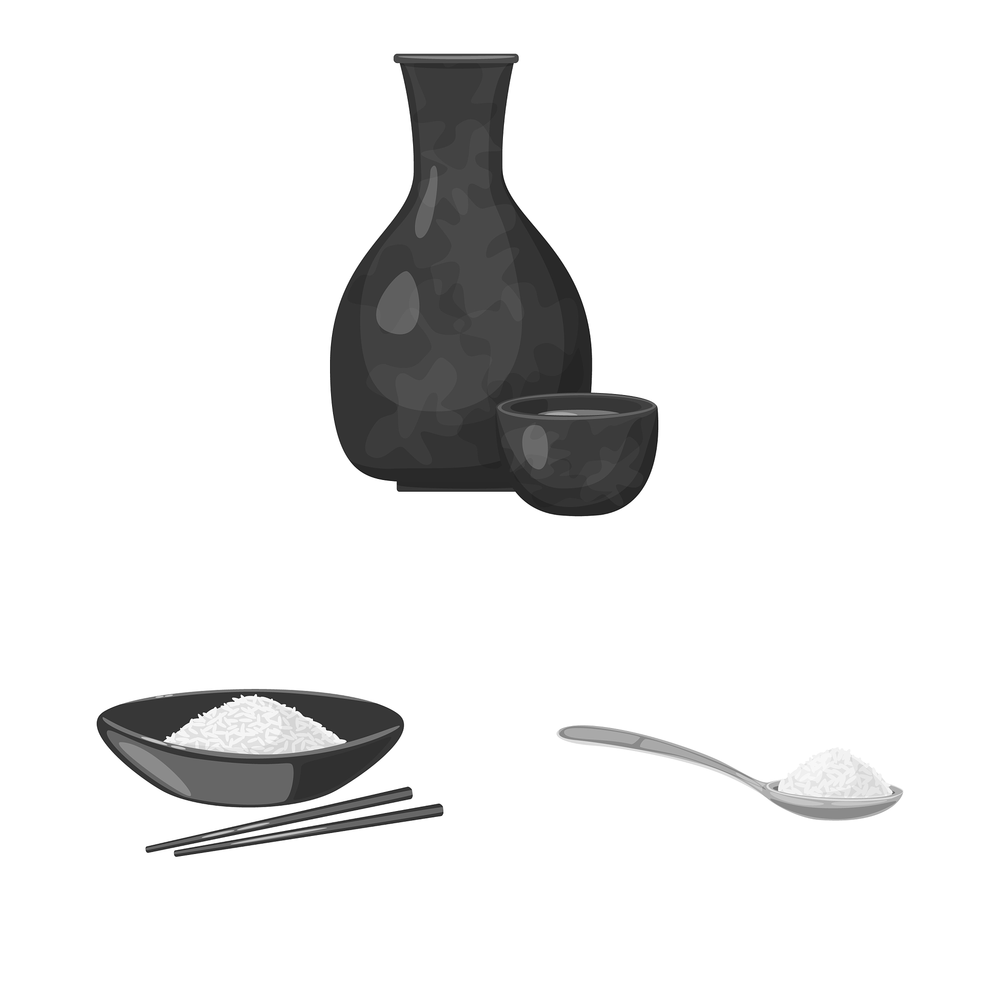 design food and organic symbol